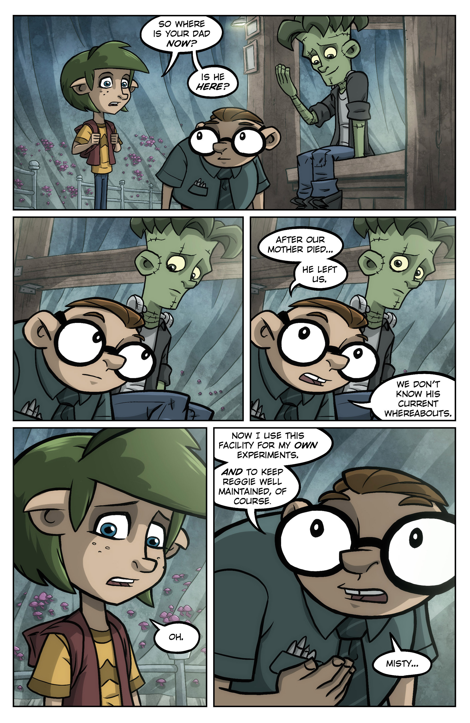 Read online Oddly Normal (2014) comic -  Issue #8 - 21