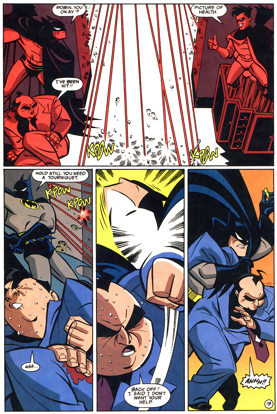 Read online The Batman and Robin Adventures comic -  Issue #7 - 13