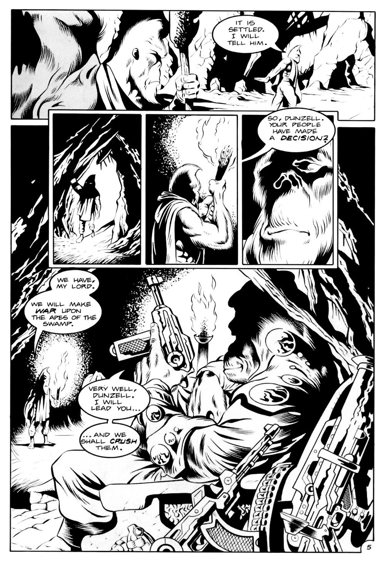 Read online Planet of the Apes (1990) comic -  Issue #10 - 7