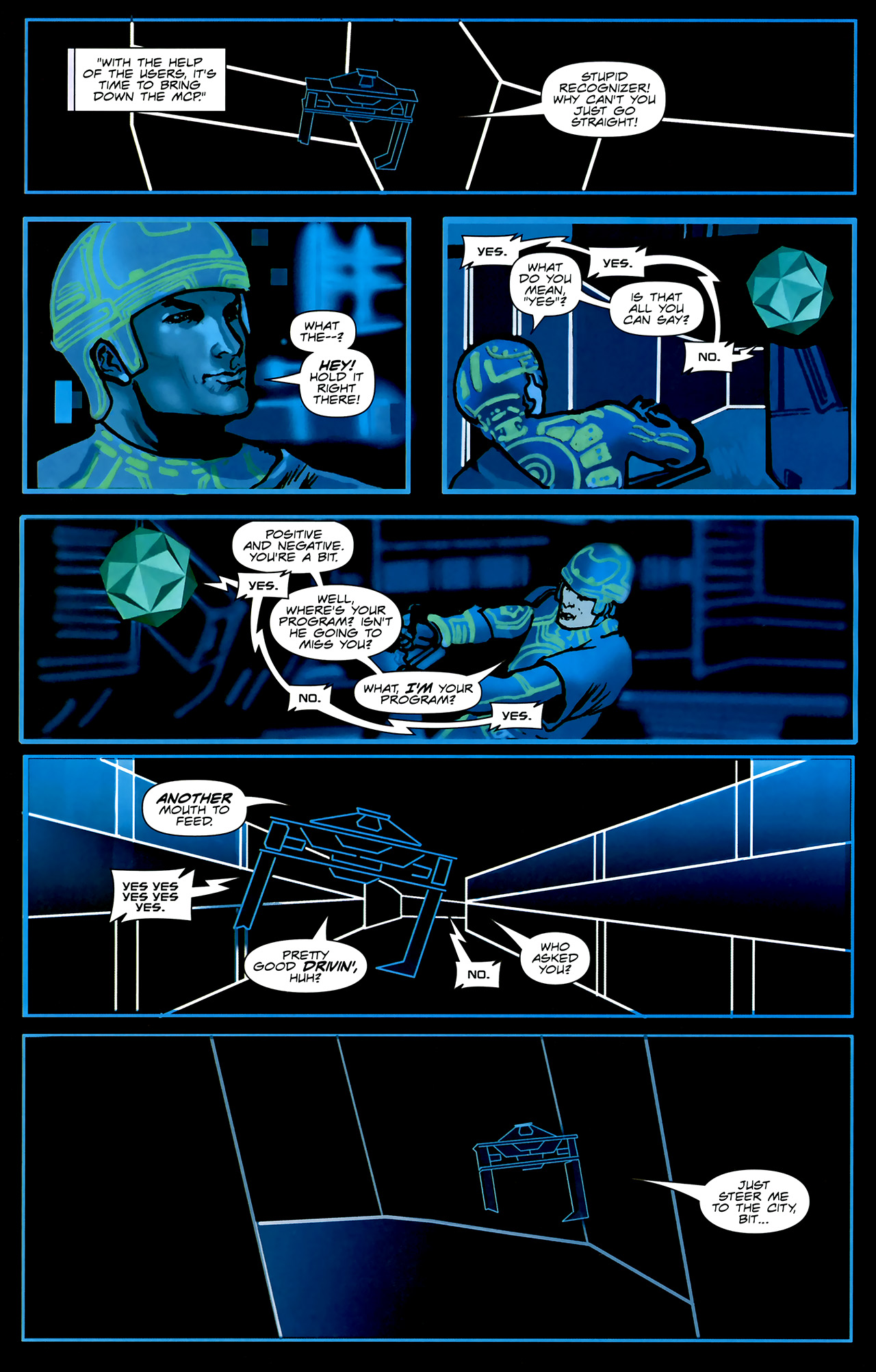 Read online TRON: Original Movie Adaptation comic -  Issue #2 - 16