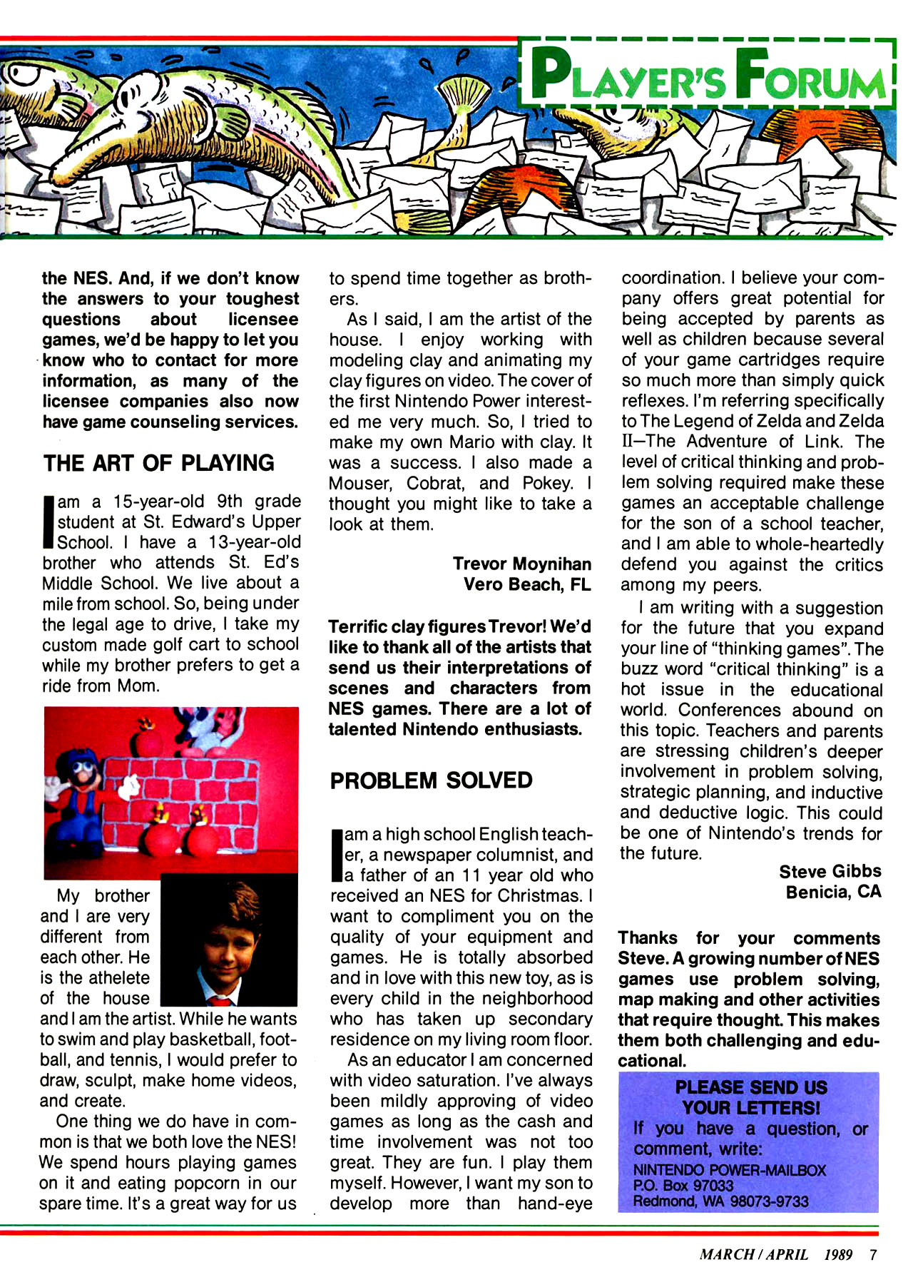 Read online Nintendo Power comic -  Issue #5 - 8