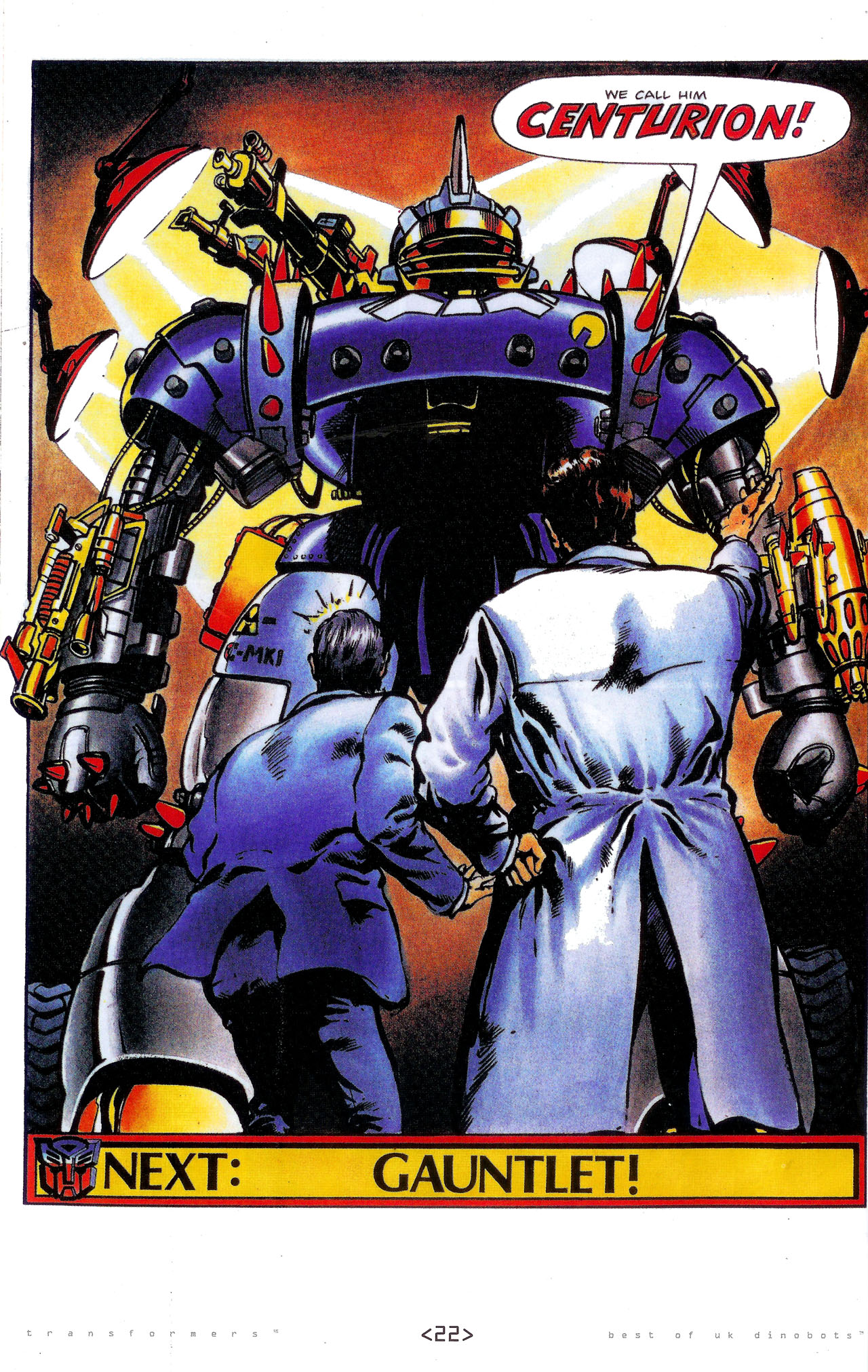 Read online The Transformers: Best of UK: Dinobots comic -  Issue #4 - 25