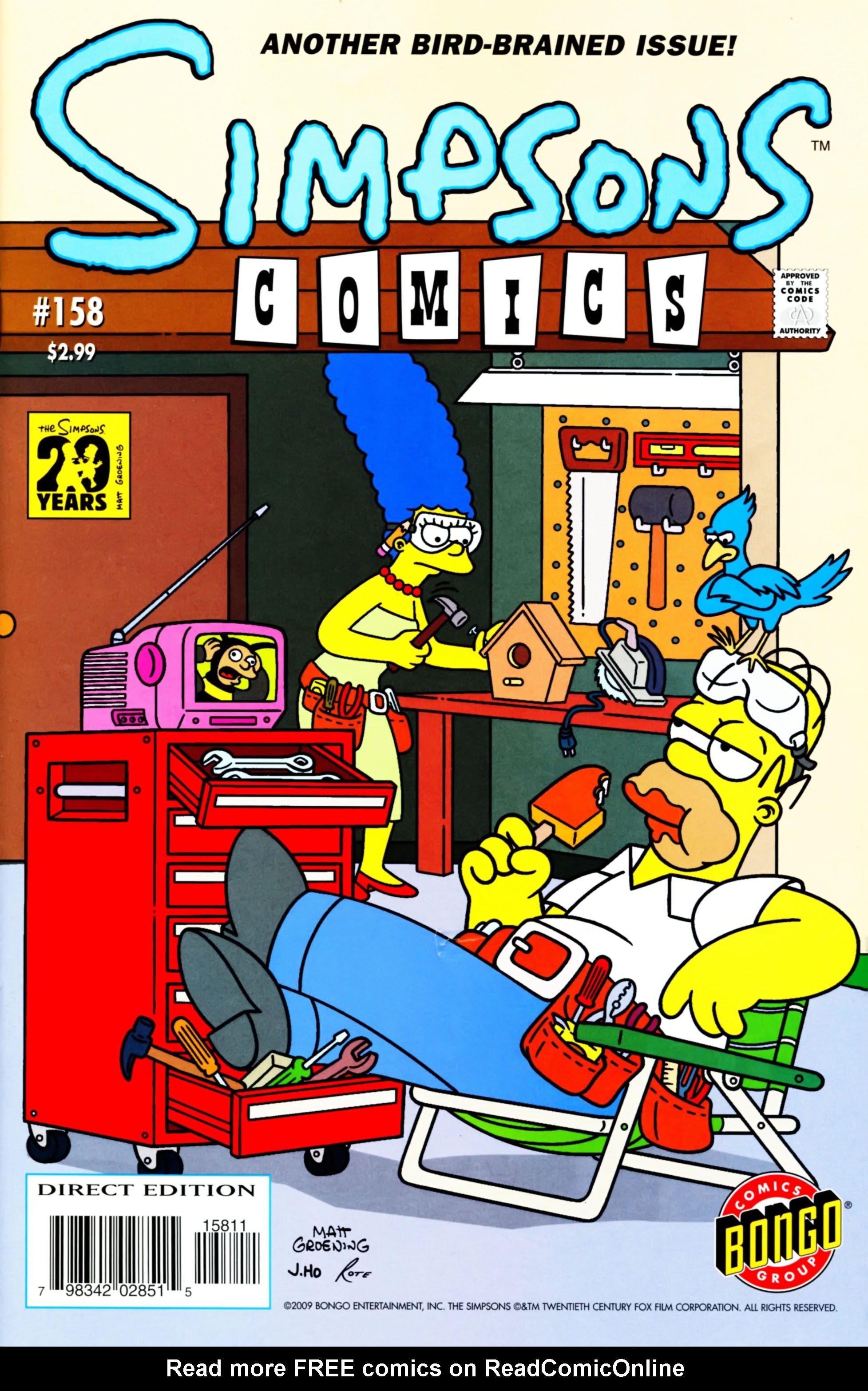 Read online Simpsons Comics comic -  Issue #158 - 1