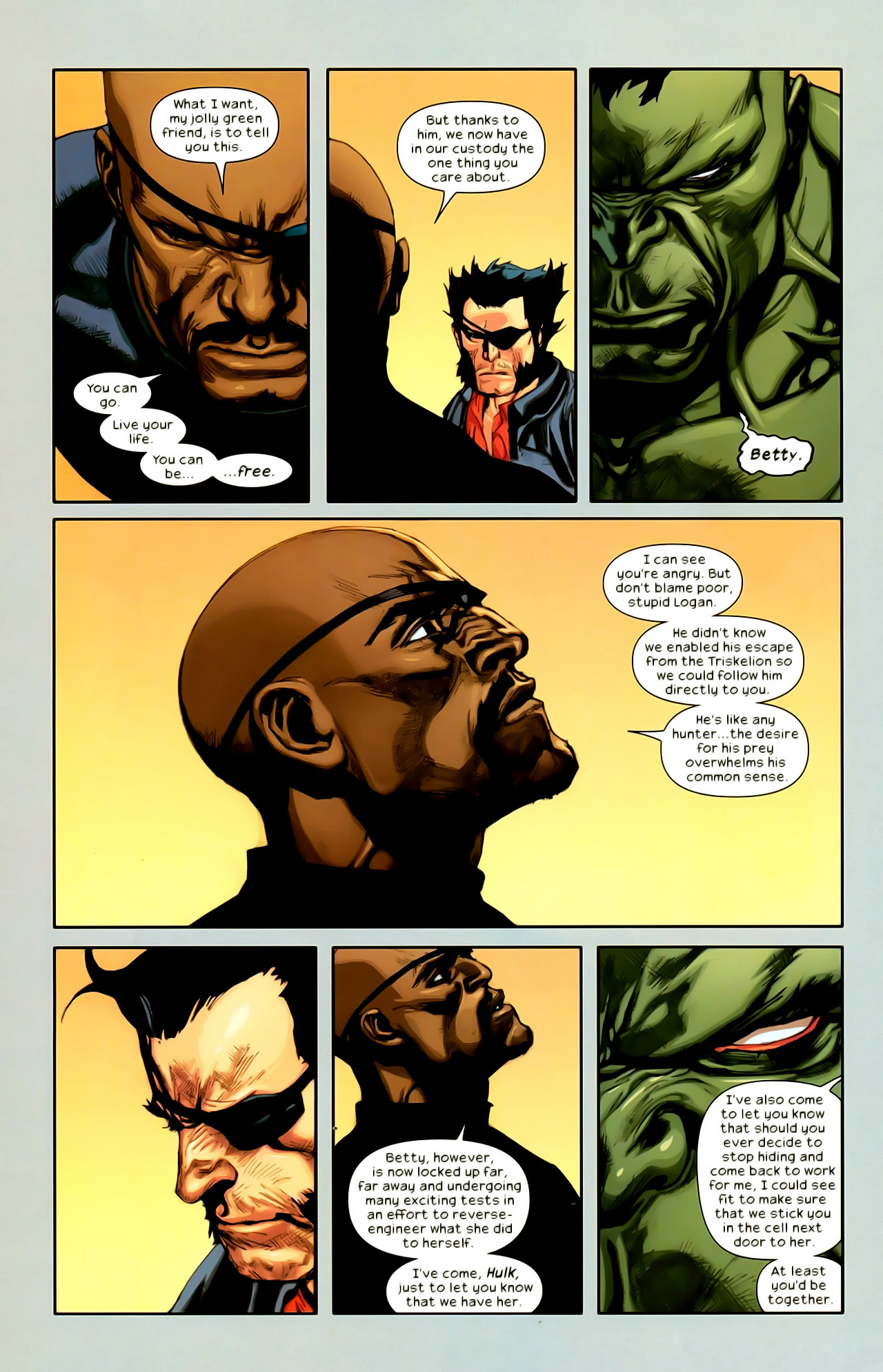Read online Ultimate Wolverine vs. Hulk comic -  Issue #6 - 29