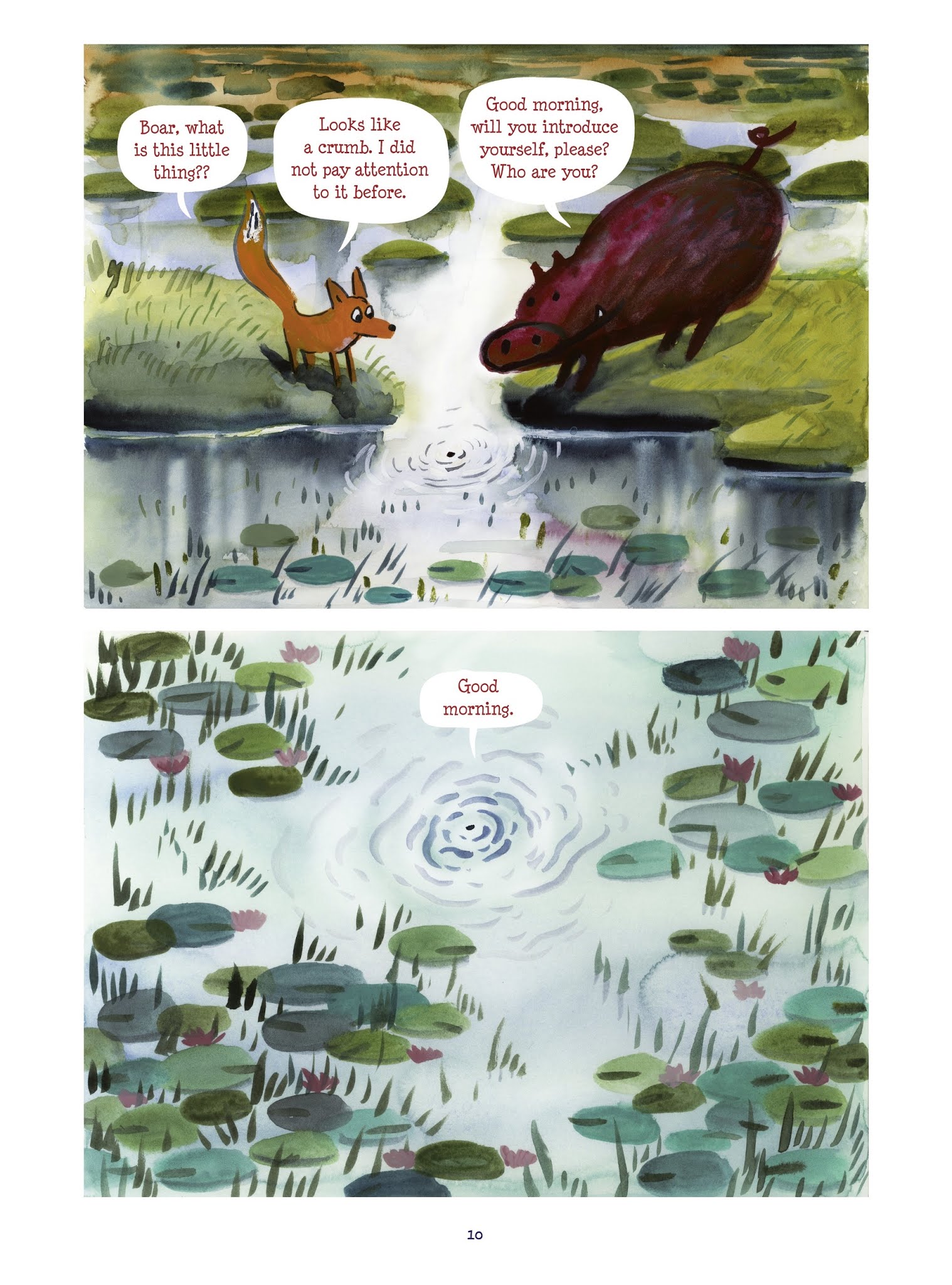 Read online Tiny Fox and Great Boar comic -  Issue #3 - 10