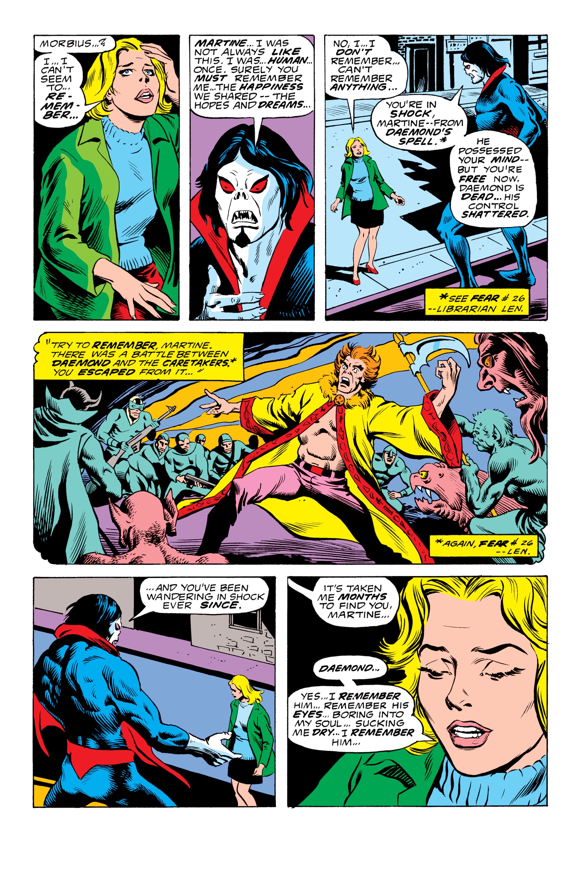 Read online Morbius Epic Collection comic -  Issue # The Living Vampire (Part 4) - 74