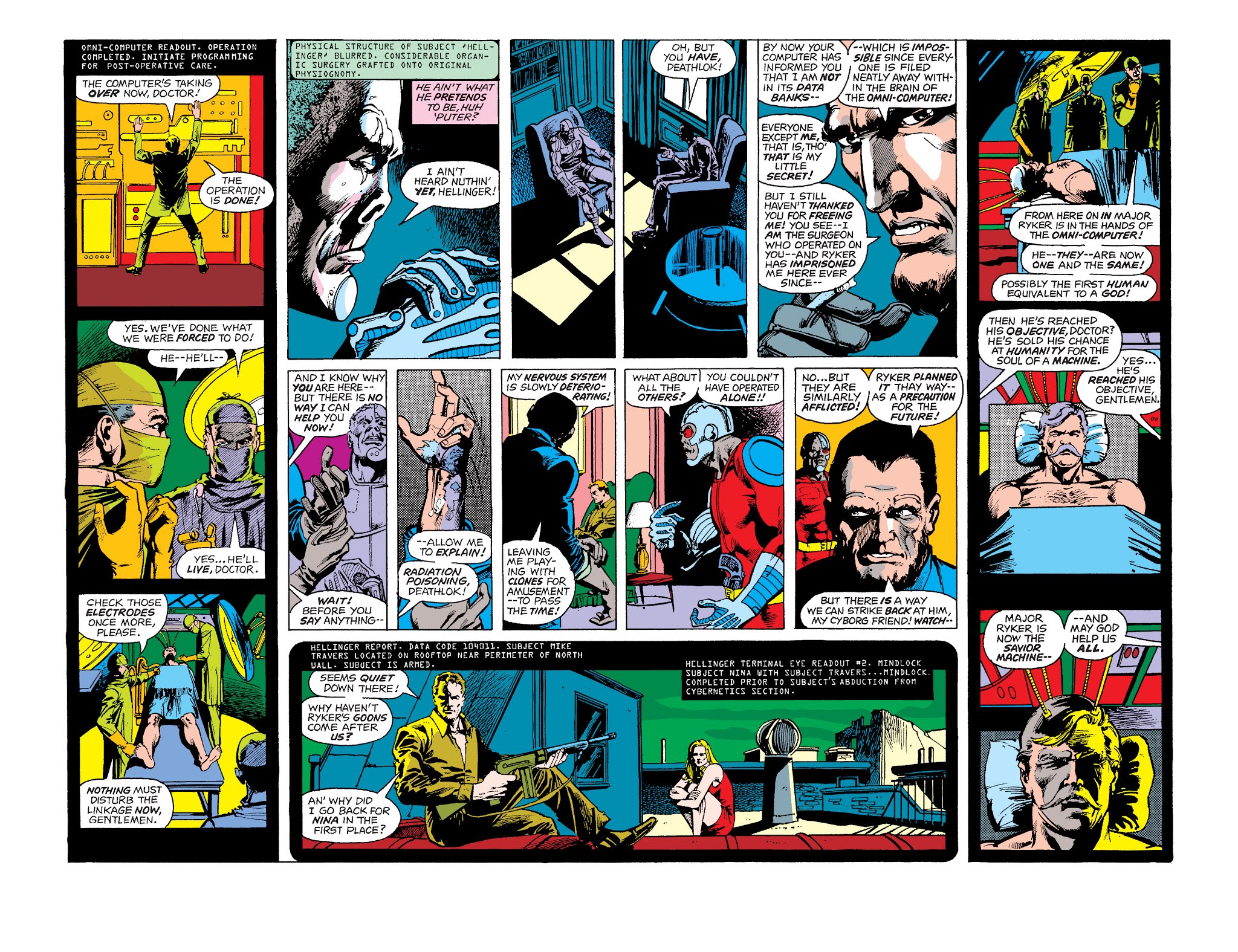 Read online Deathlok the Demolisher: The Complete Collection comic -  Issue # TPB - 129