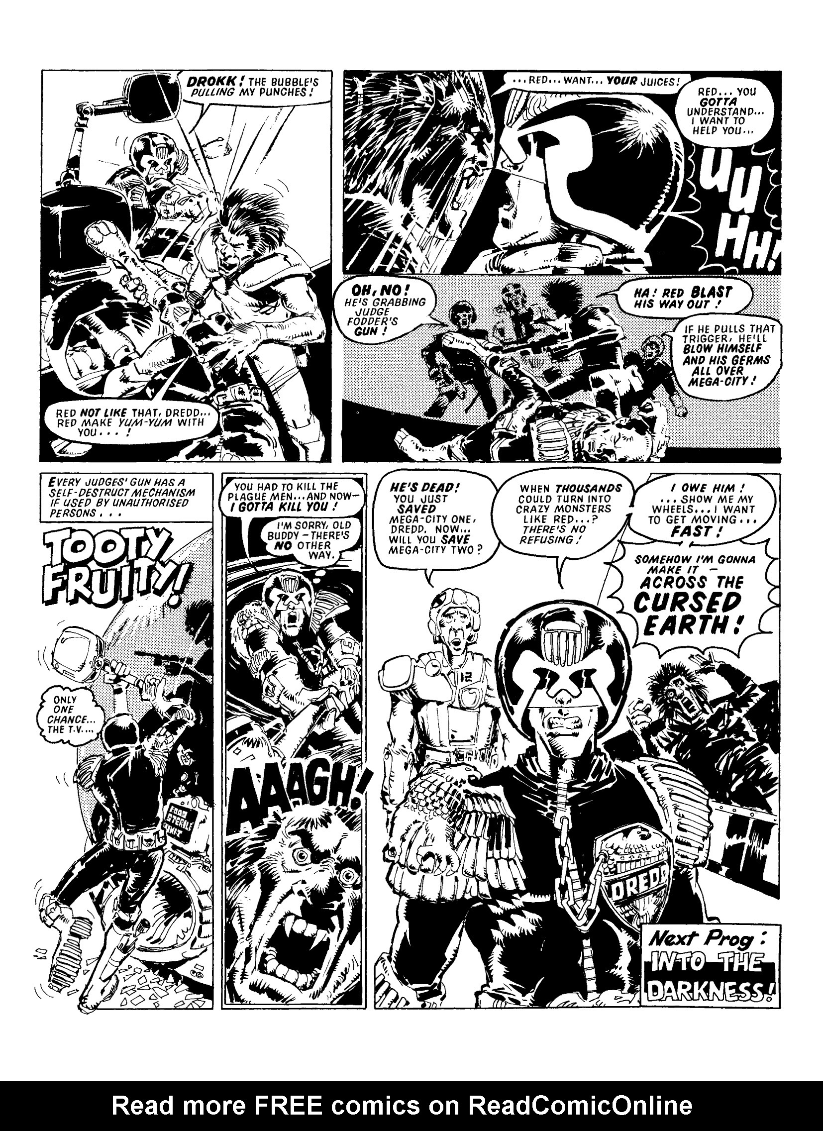 Read online Judge Dredd: The Cursed Earth Uncensored comic -  Issue # TPB - 12