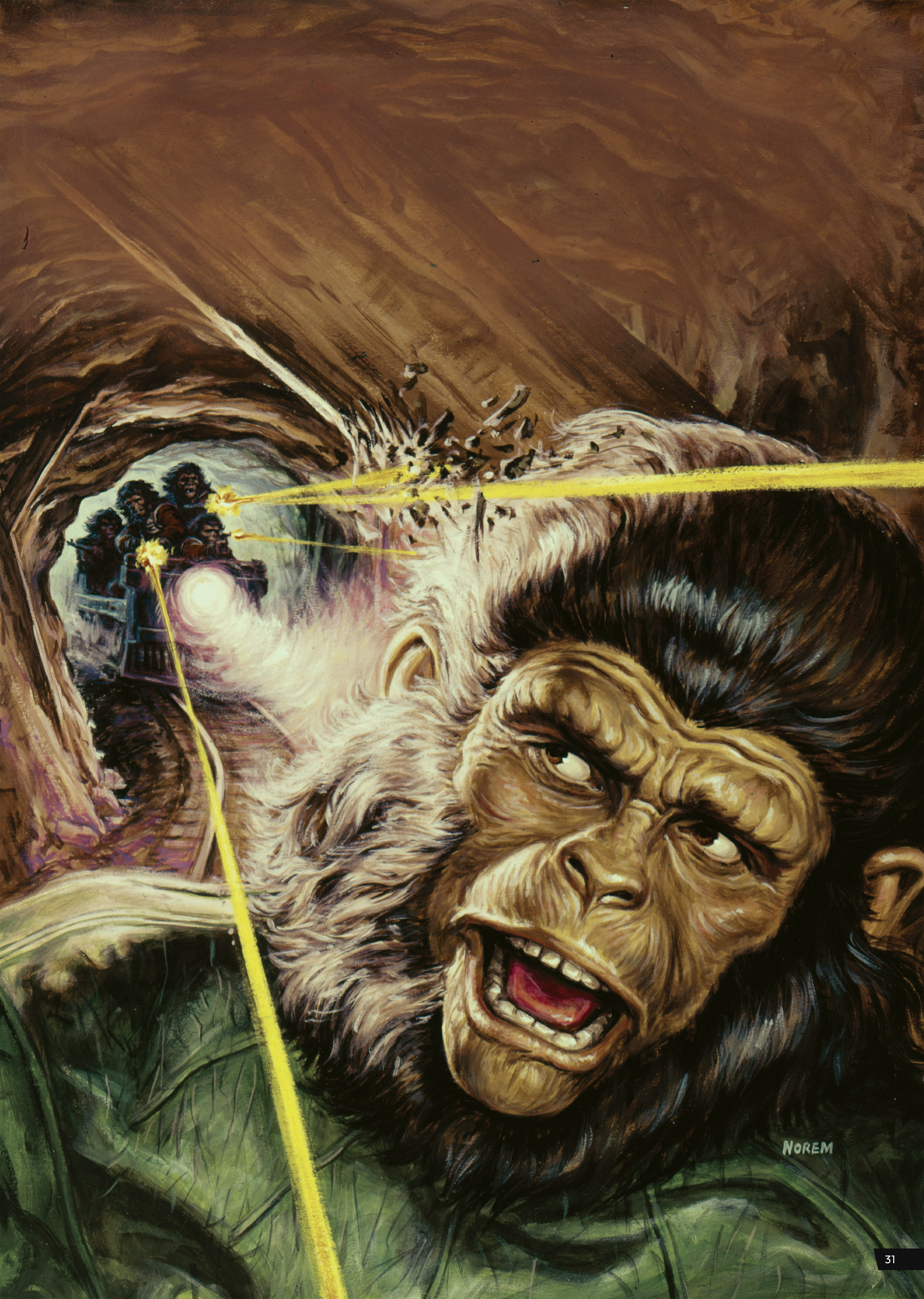Read online Planet of the Apes Artist Tribute comic -  Issue # TPB - 31