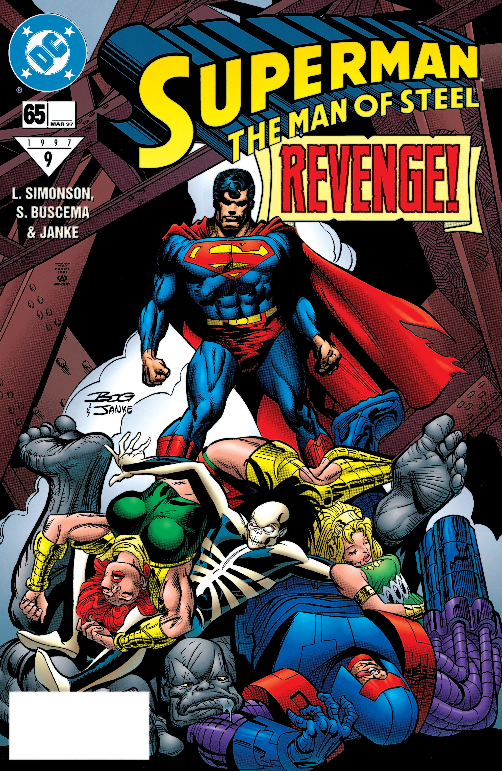 Read online Superman: The Man of Steel (1991) comic -  Issue #65 - 1