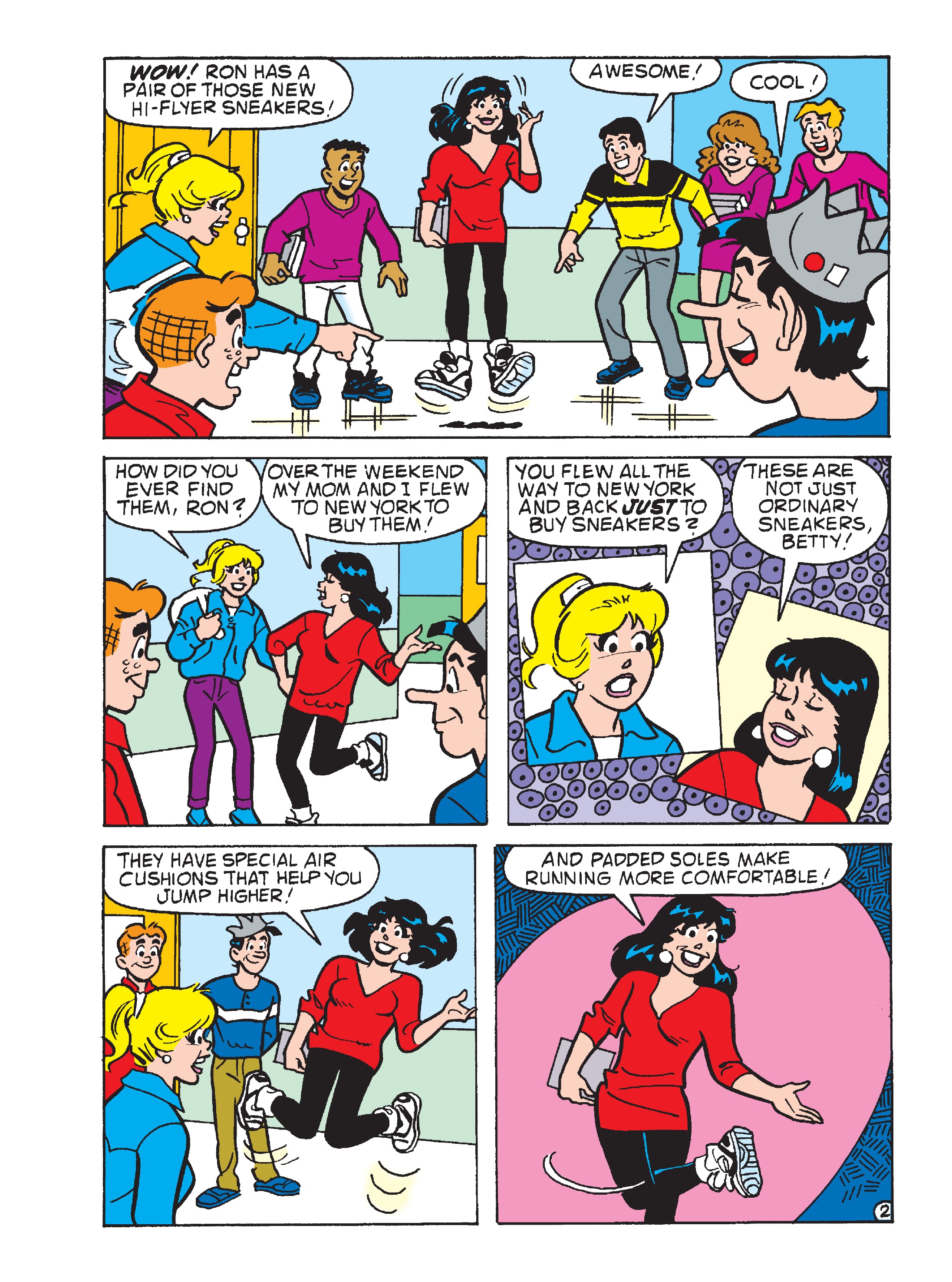 Read online World of Betty & Veronica Digest comic -  Issue #10 - 146