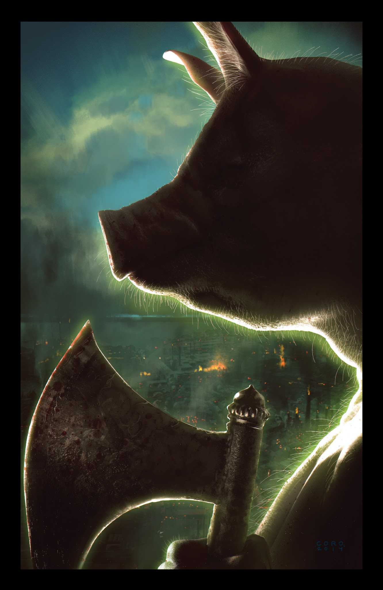 Read online Oink: Heaven's Butcher comic -  Issue # TPB - 117