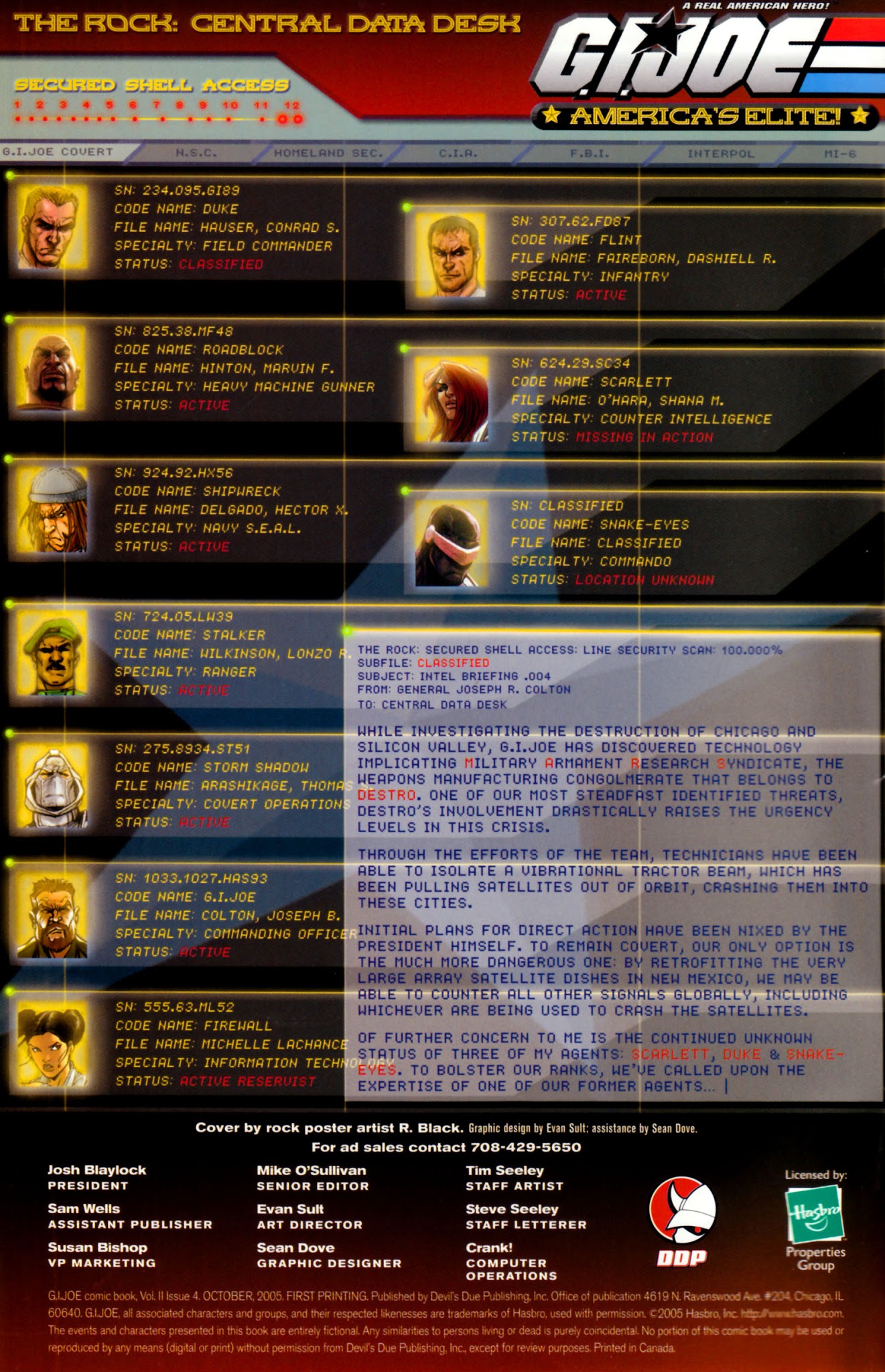 Read online G.I. Joe (2005) comic -  Issue #4 - 2