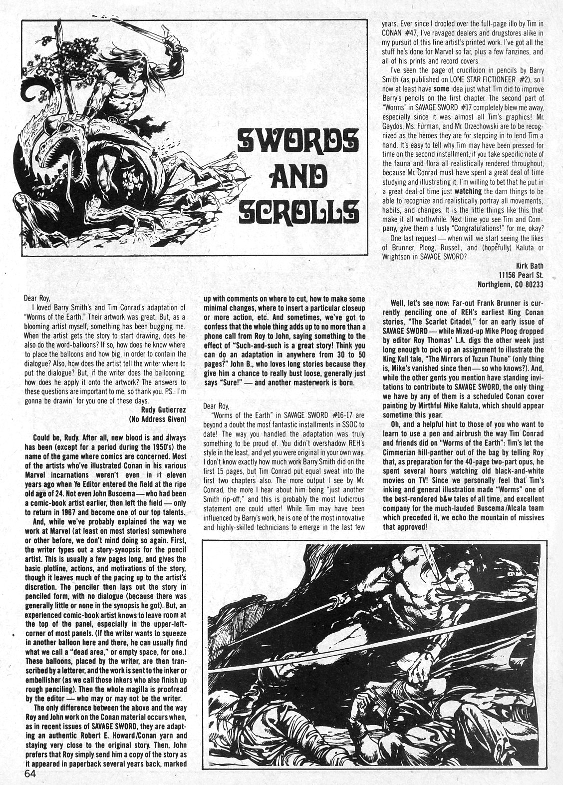 The Savage Sword Of Conan Issue #19 #20 - English 64