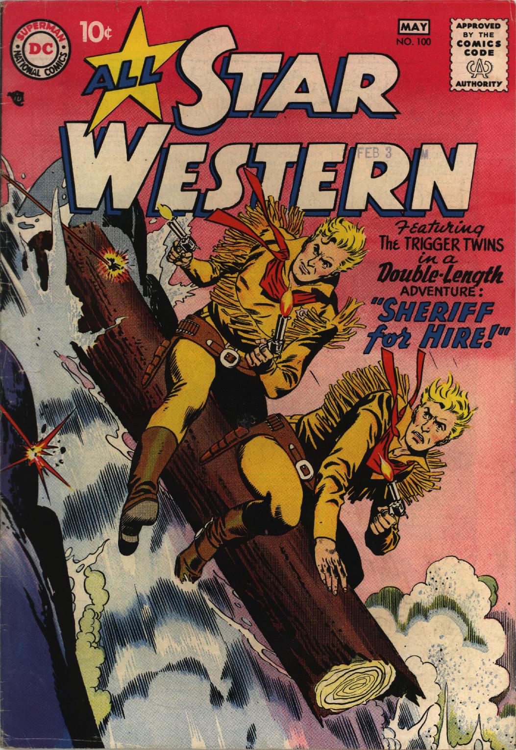Read online All-Star Western (1951) comic -  Issue #100 - 1