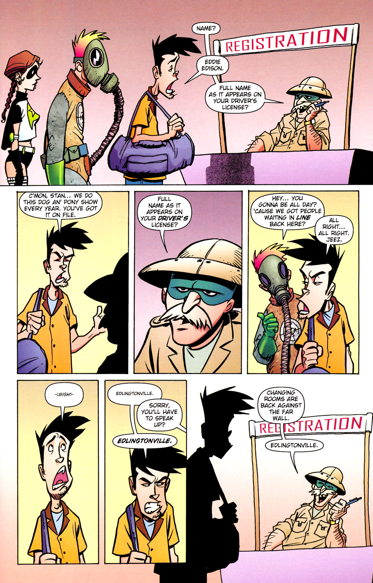 Read online Paul Jenkins' Sidekick Summer Special comic -  Issue #1 - 11