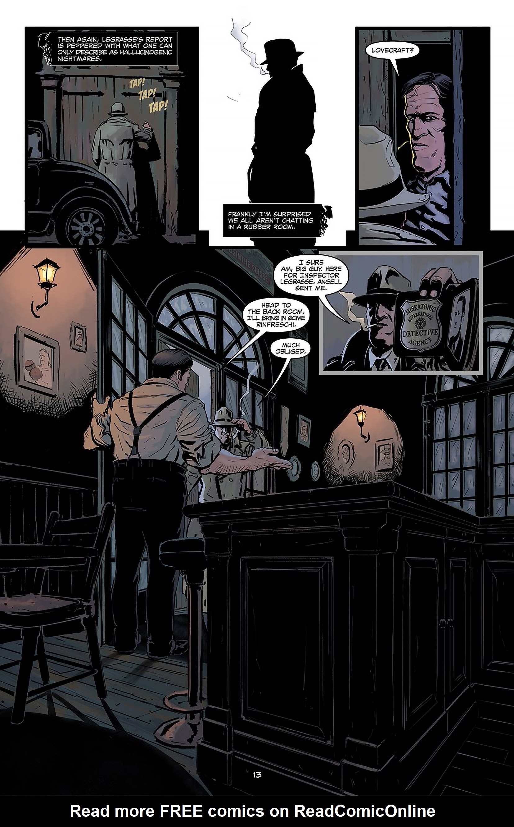 Read online Lovecraft P.I. - The Curious Case of ReAnimator comic -  Issue # TPB - 15