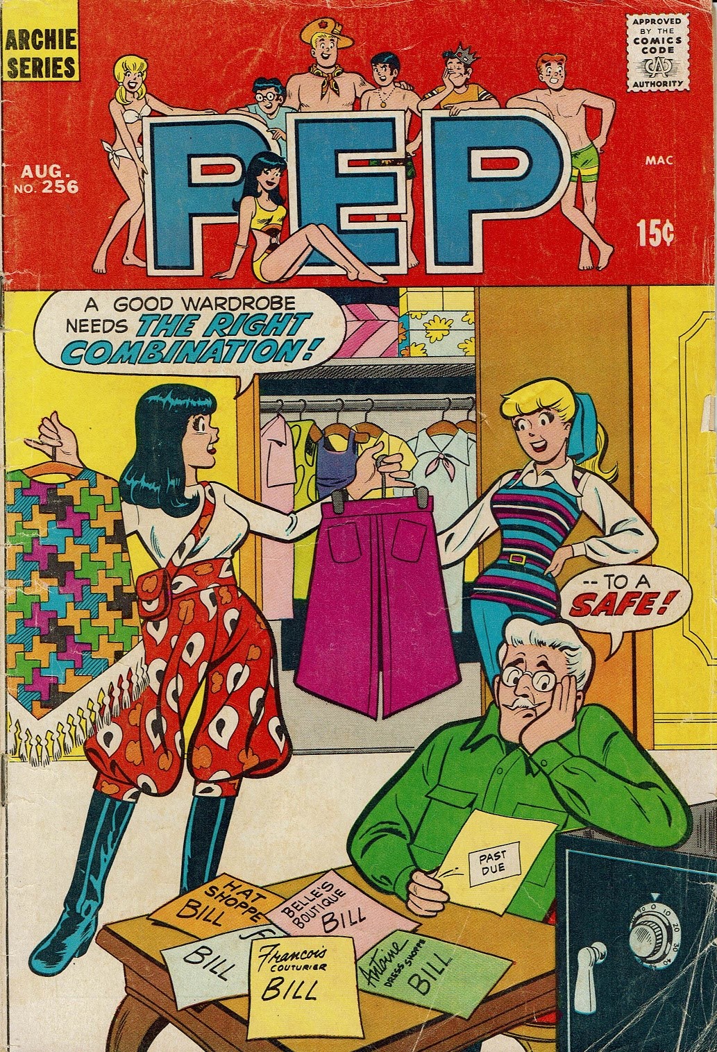 Read online Pep Comics comic -  Issue #256 - 1