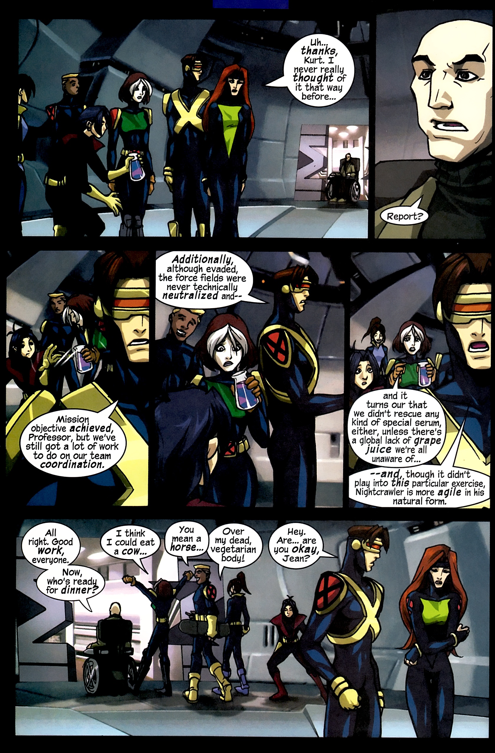 Read online X-Men: Evolution comic -  Issue #4 - 8
