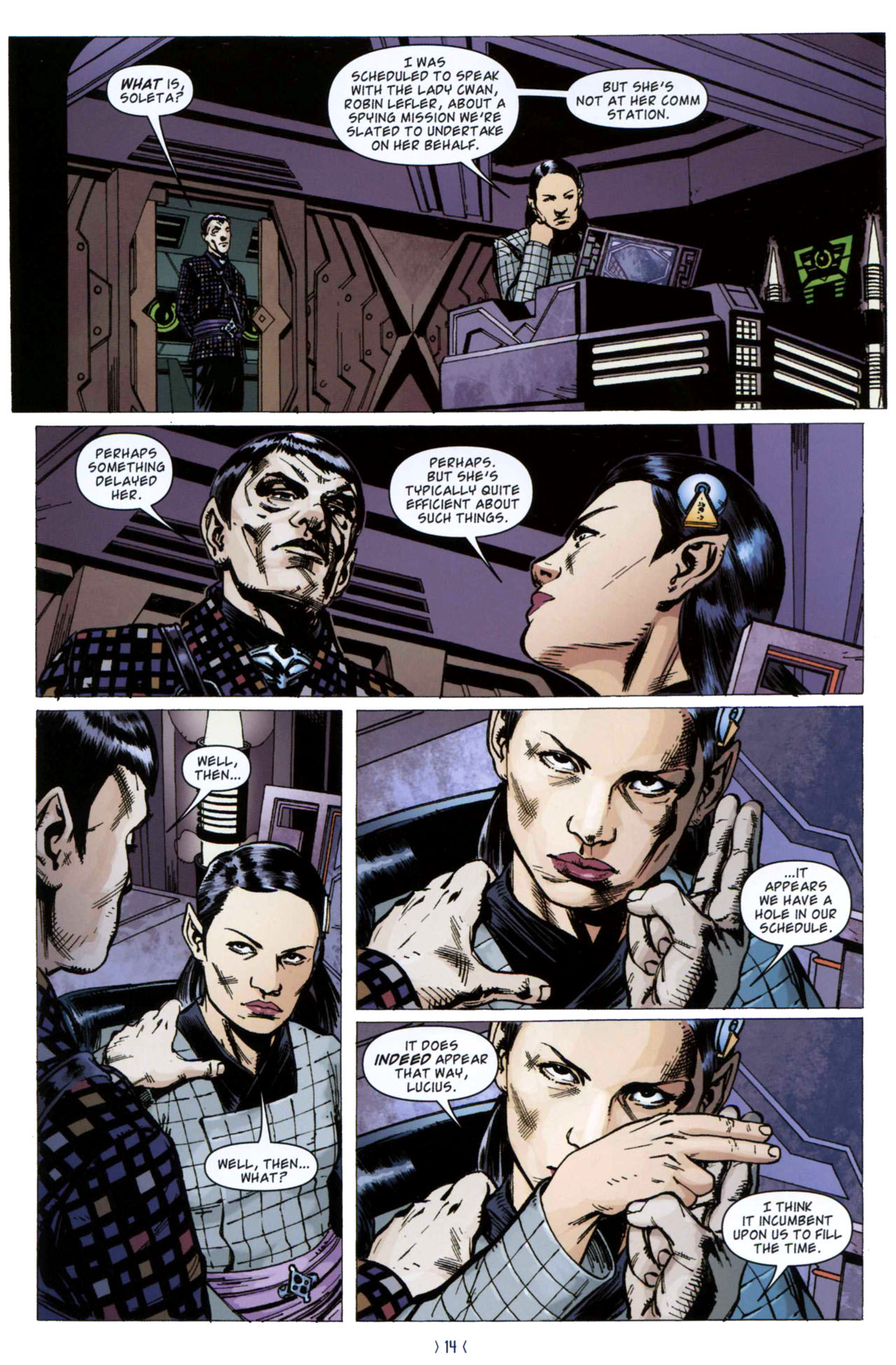 Read online Star Trek: New Frontier comic -  Issue #2 - 16