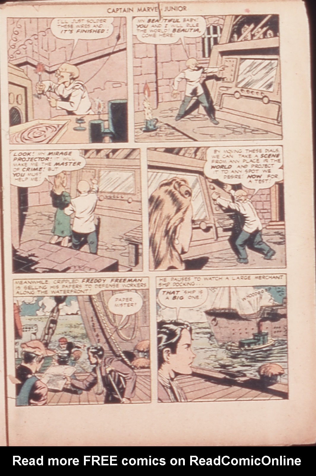 Read online Captain Marvel, Jr. comic -  Issue #13 - 33