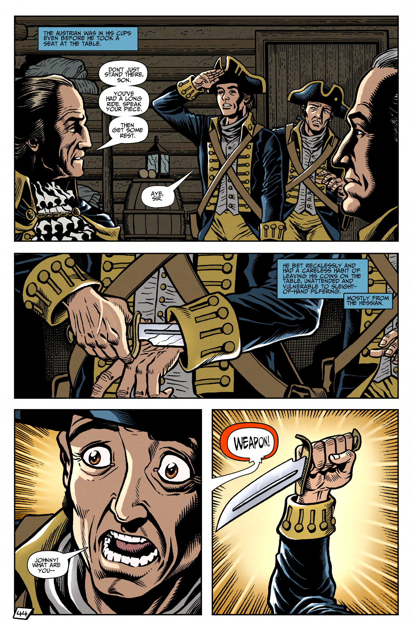 Read online John Aman Amazing Man comic -  Issue #2 - 22