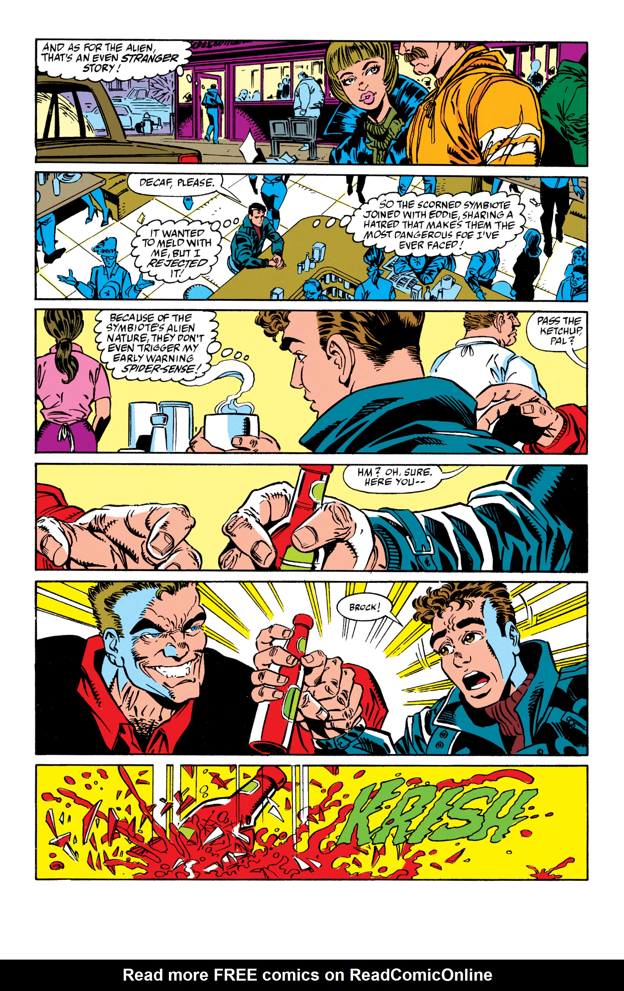 Read online The Villainous Venom Battles Spider-Man comic -  Issue # TPB - 57