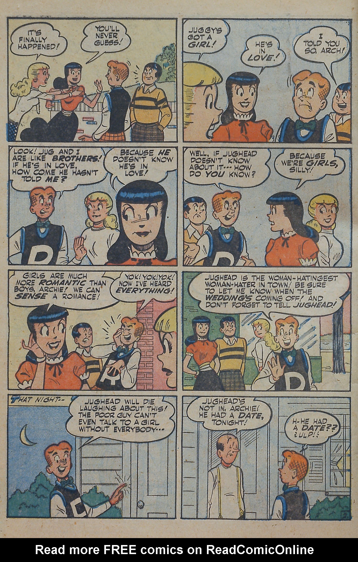 Read online Archie's Pal Jughead Annual comic -  Issue #3 - 4