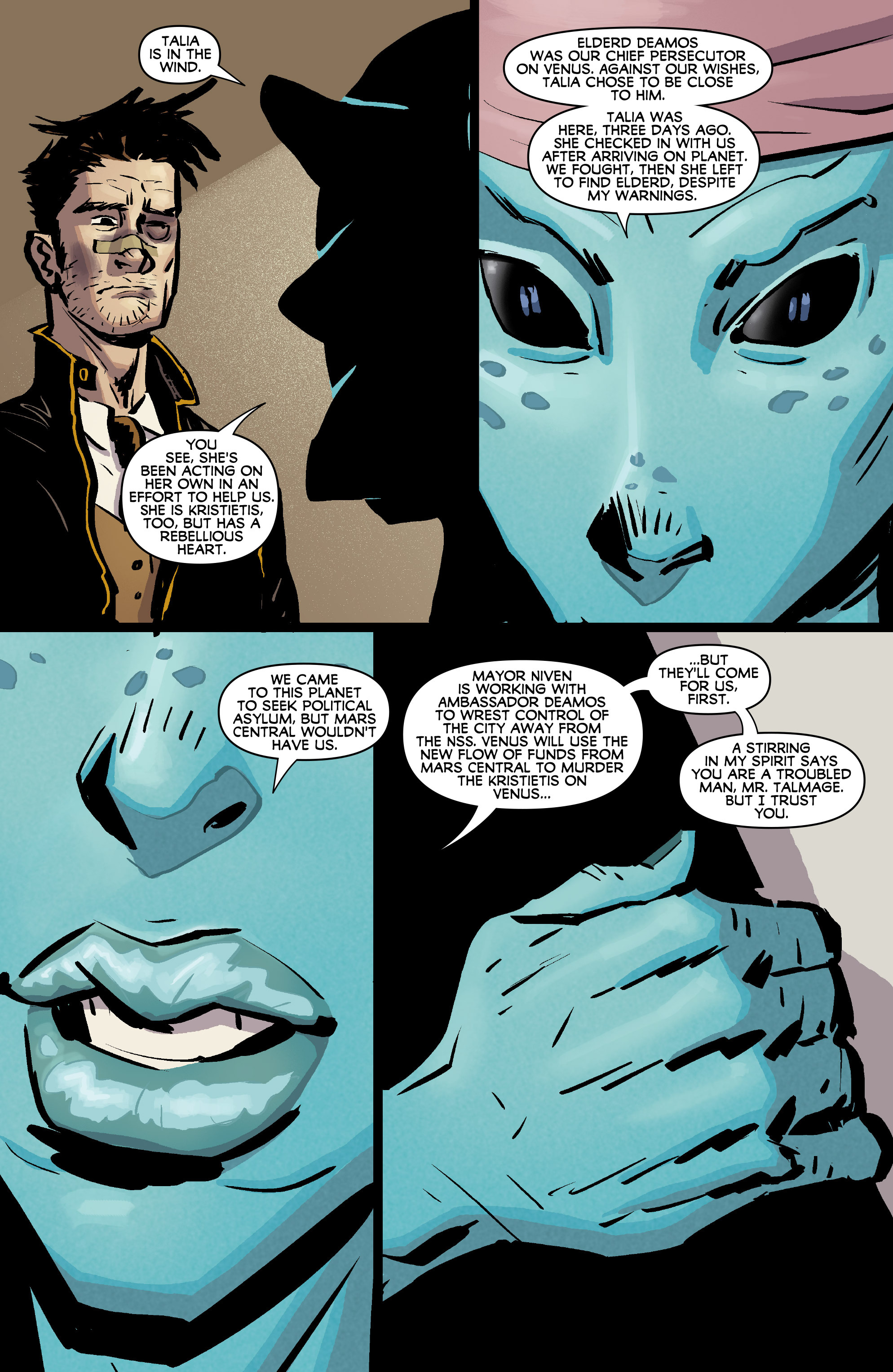 Read online Red City comic -  Issue #3 - 10