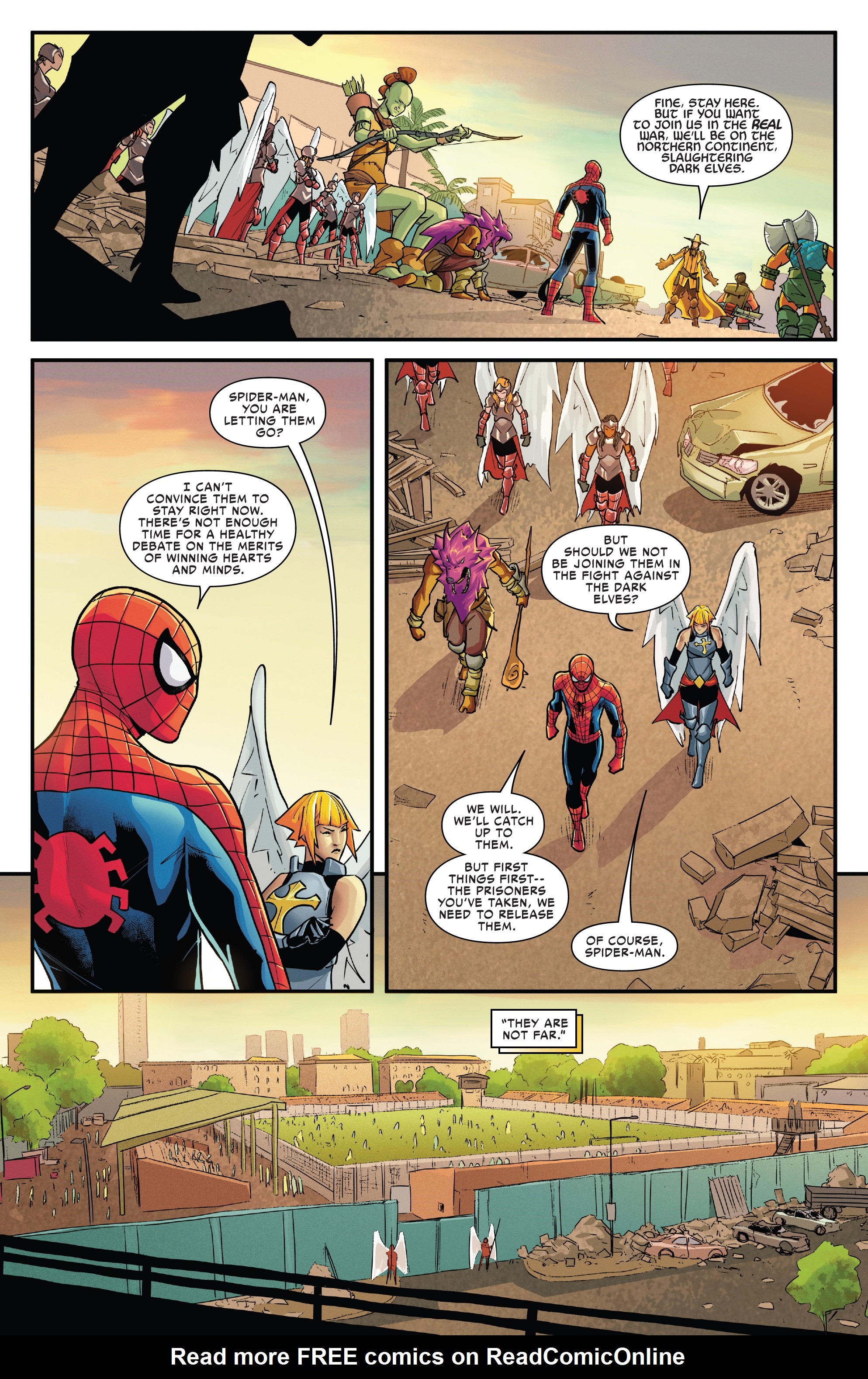 Read online War of the Realms: Spider-Man & the League of Realms comic -  Issue #2 - 9