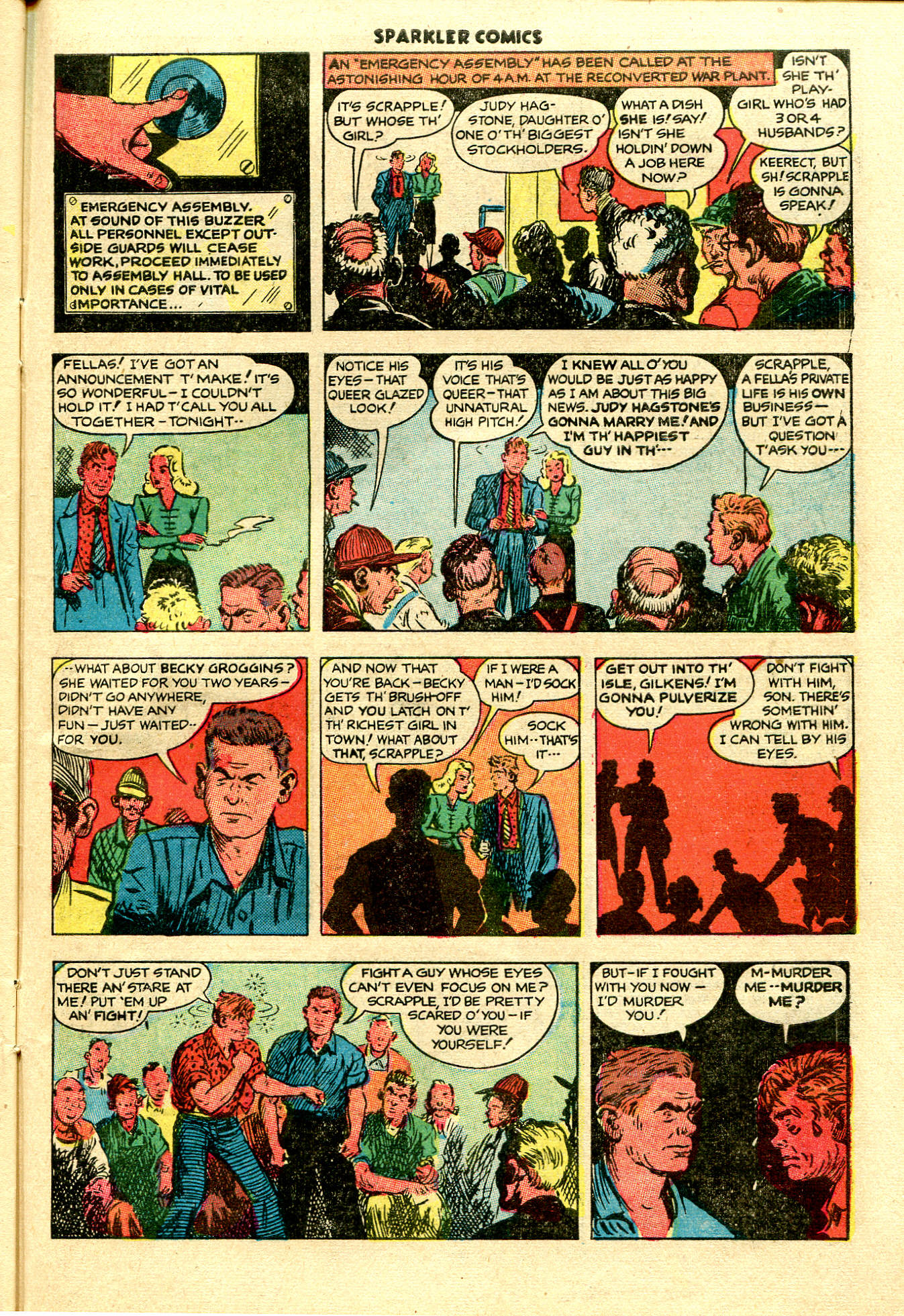 Read online Sparkler Comics comic -  Issue #69 - 41