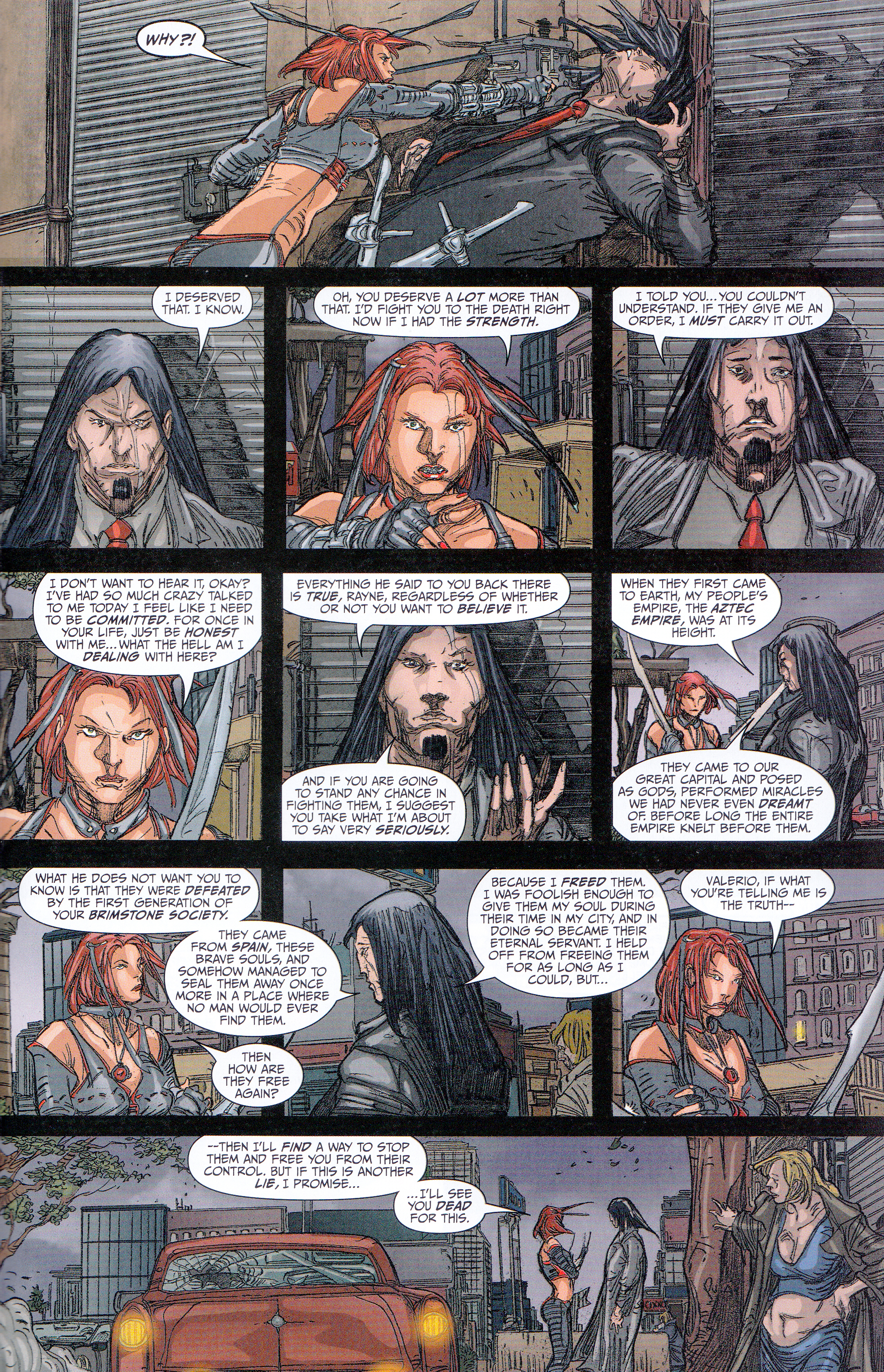 Read online BloodRayne: Red Blood Run comic -  Issue #3 - 24