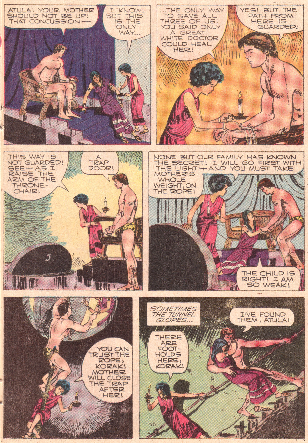 Read online Korak, Son of Tarzan (1964) comic -  Issue #37 - 21