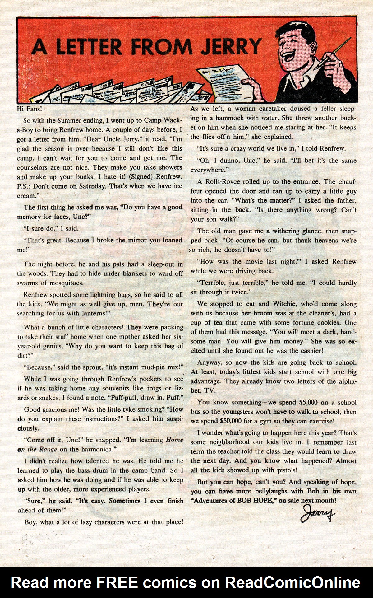 Read online The Adventures of Jerry Lewis comic -  Issue #103 - 24