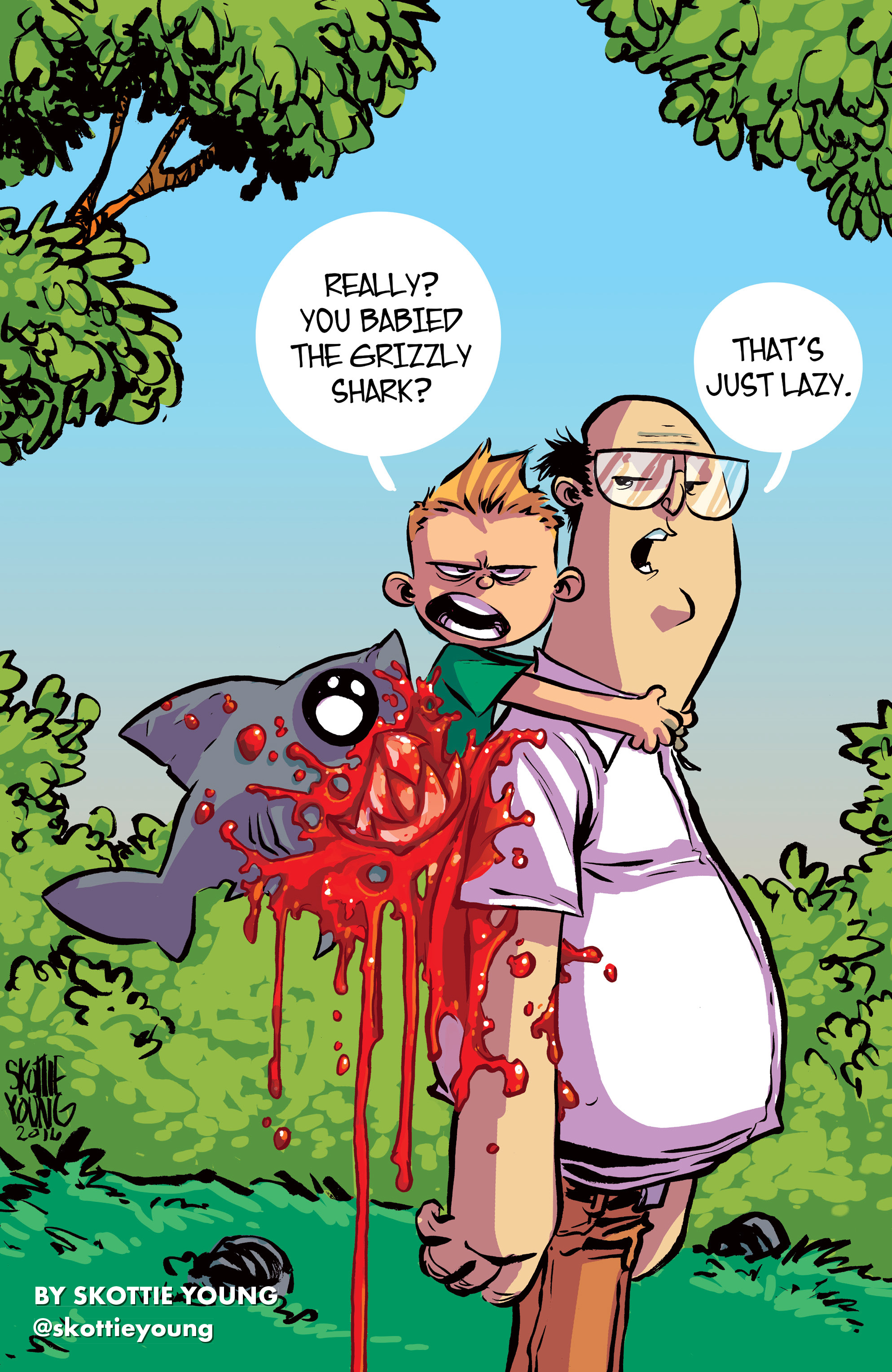 Read online Grizzly Shark comic -  Issue #3 - 28