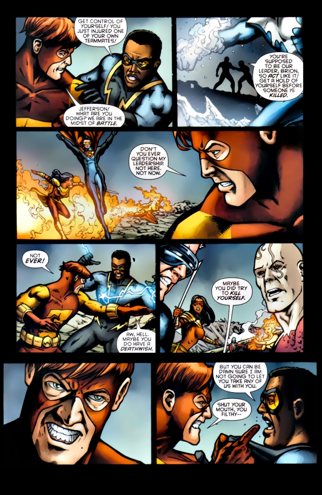 Read online The Outsiders (2009) comic -  Issue #27 - 22