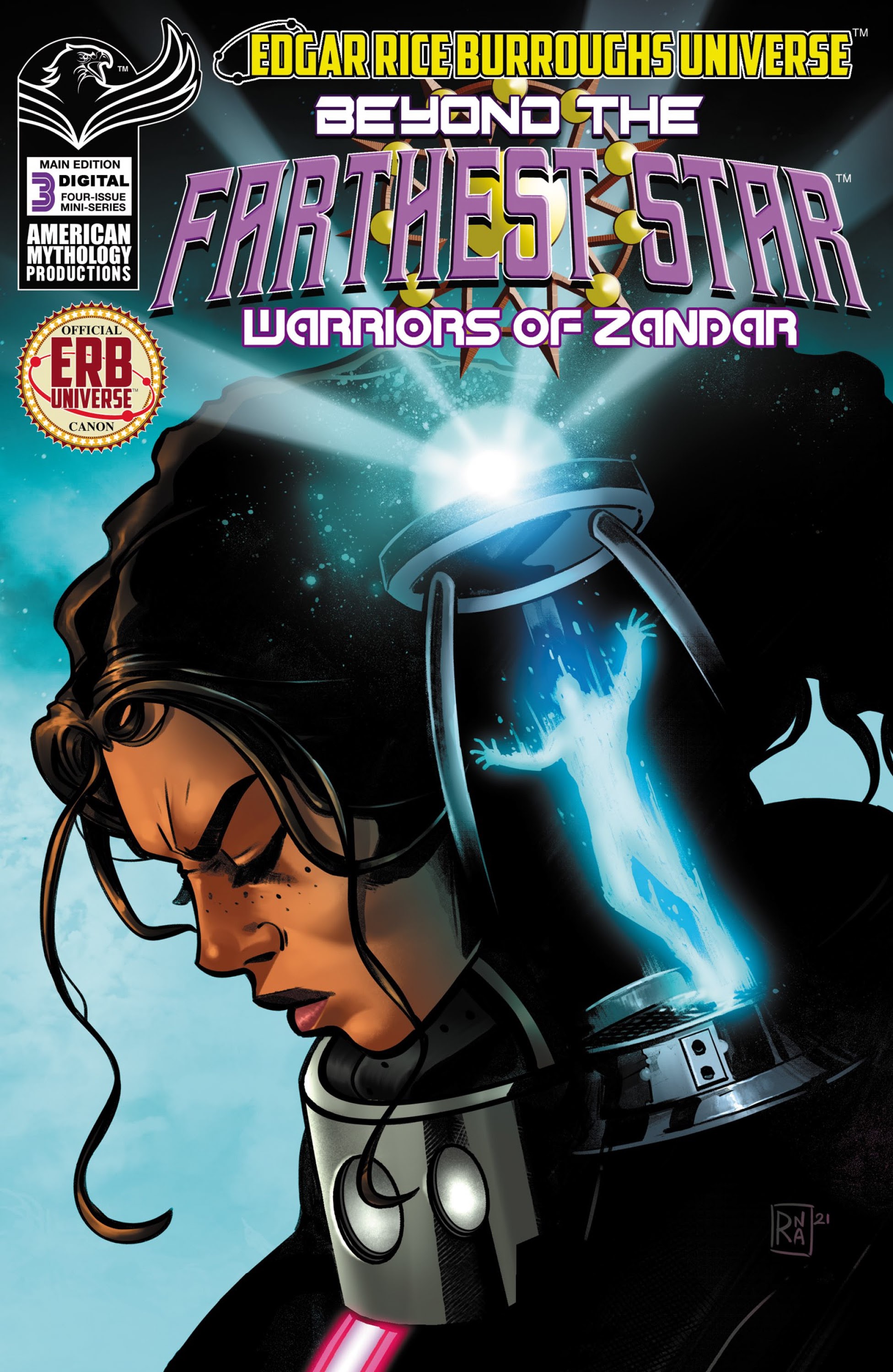 Read online Beyond the Farthest Star: Warriors of Zandar comic -  Issue #3 - 1