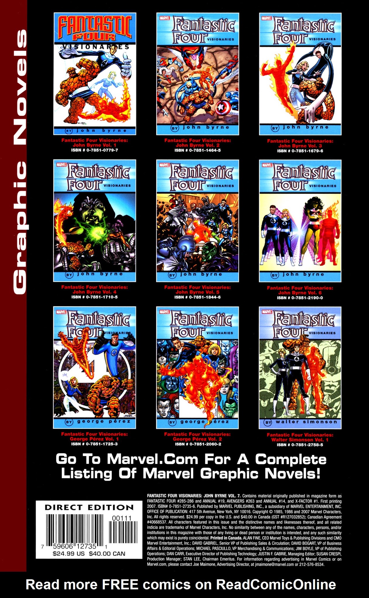 Read online Fantastic Four Visionaries: John Byrne comic -  Issue # TPB 7 - 2