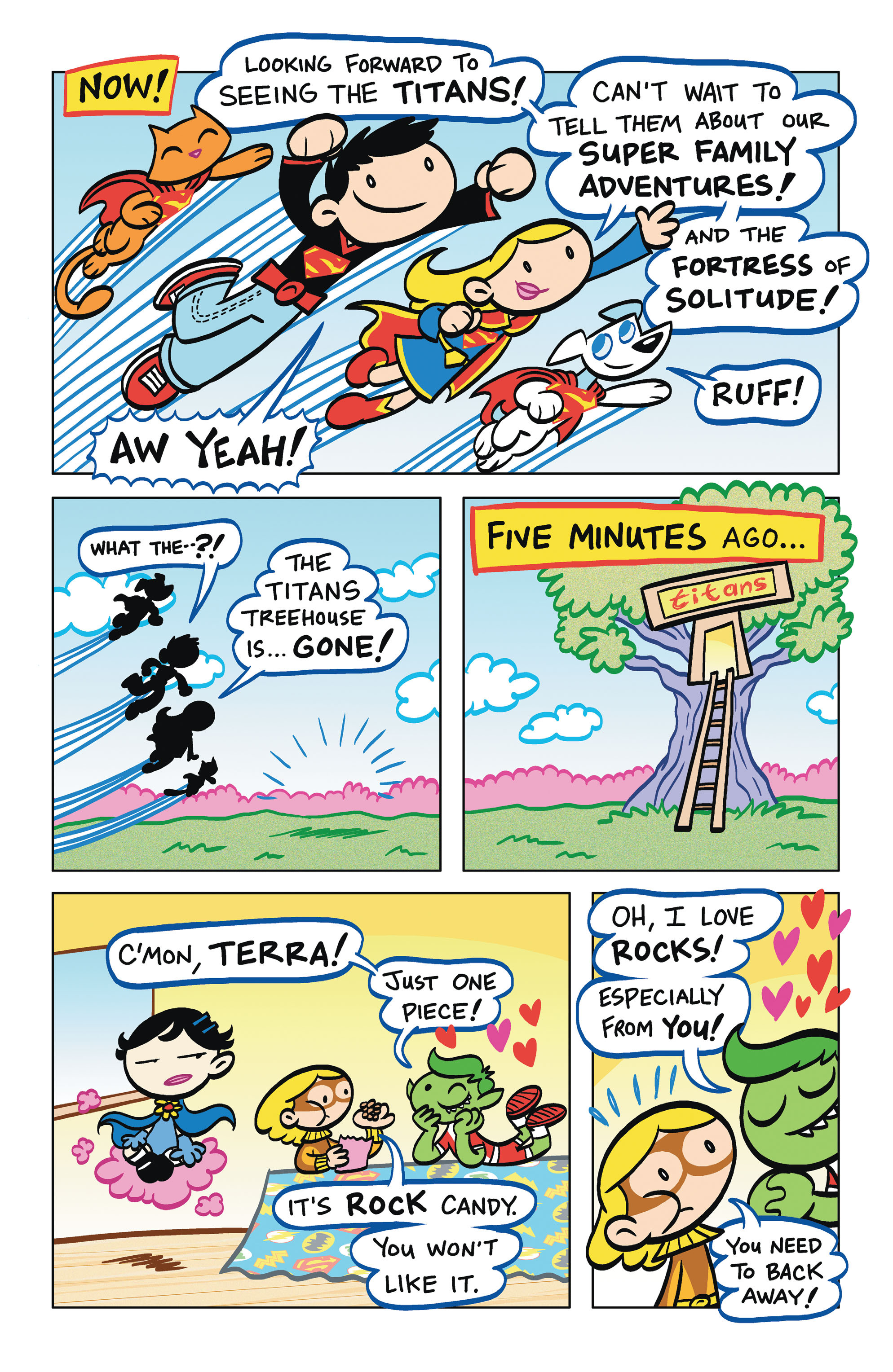 Read online Tiny Titans: Return To the Treehouse comic -  Issue #1 - 3