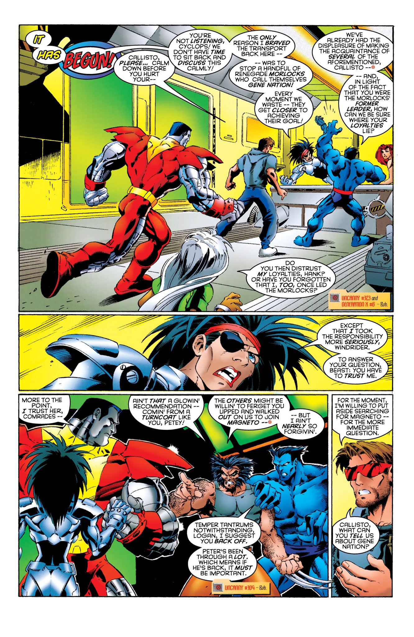 Read online X-Men: The Road to Onslaught comic -  Issue # TPB 1 - 129