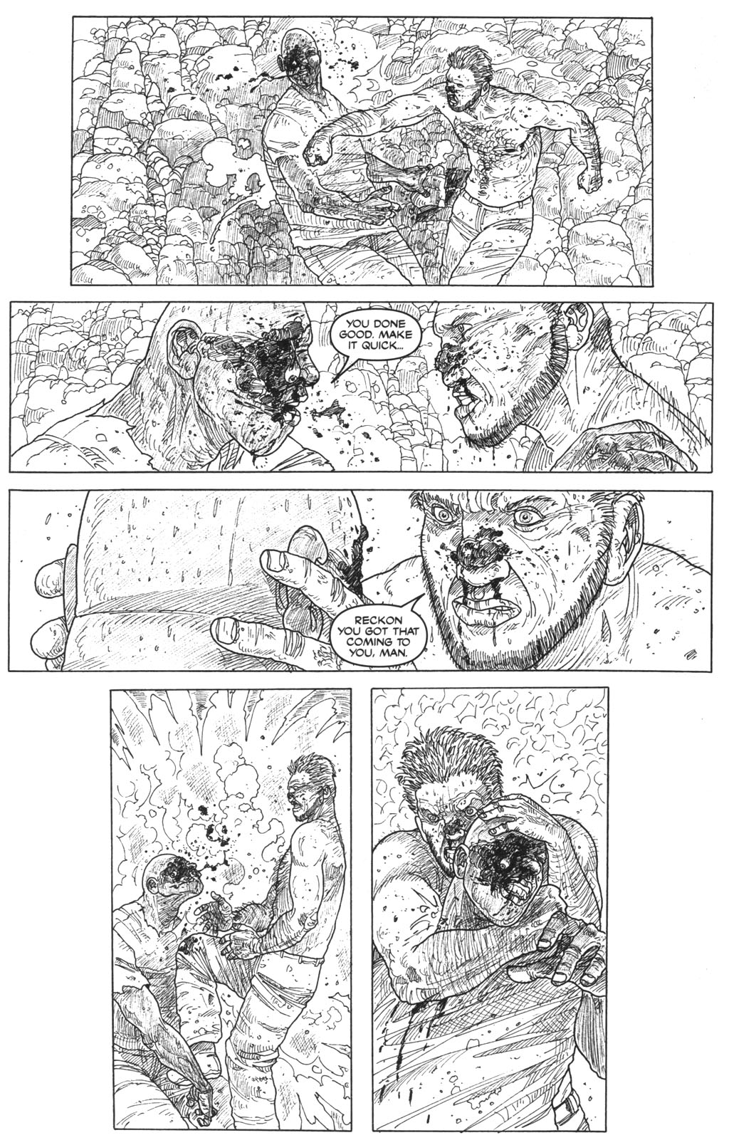 Read online Joe R. Lansdale's By Bizarre Hands comic -  Issue #3 - 18