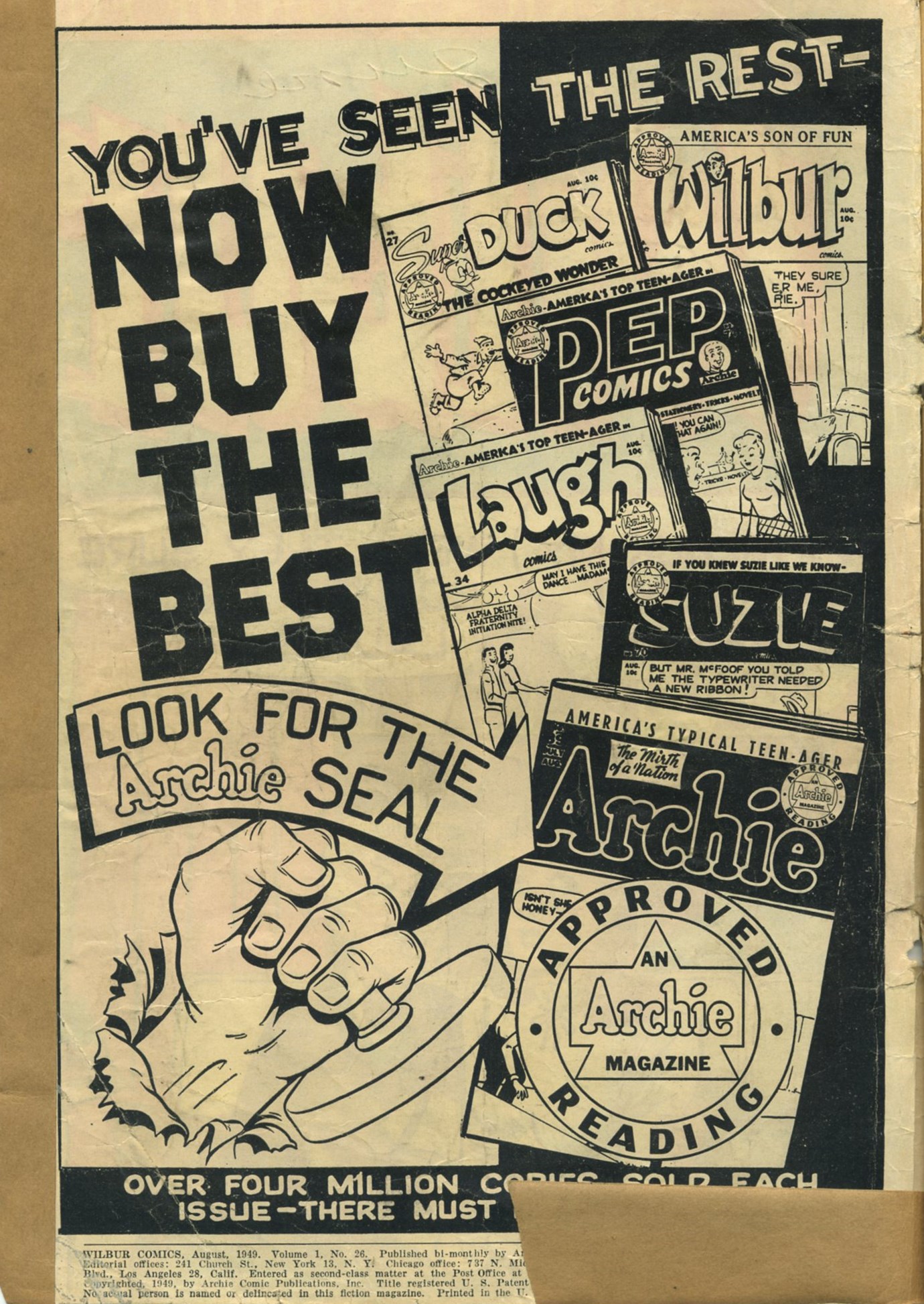 Read online Wilbur Comics comic -  Issue #26 - 2