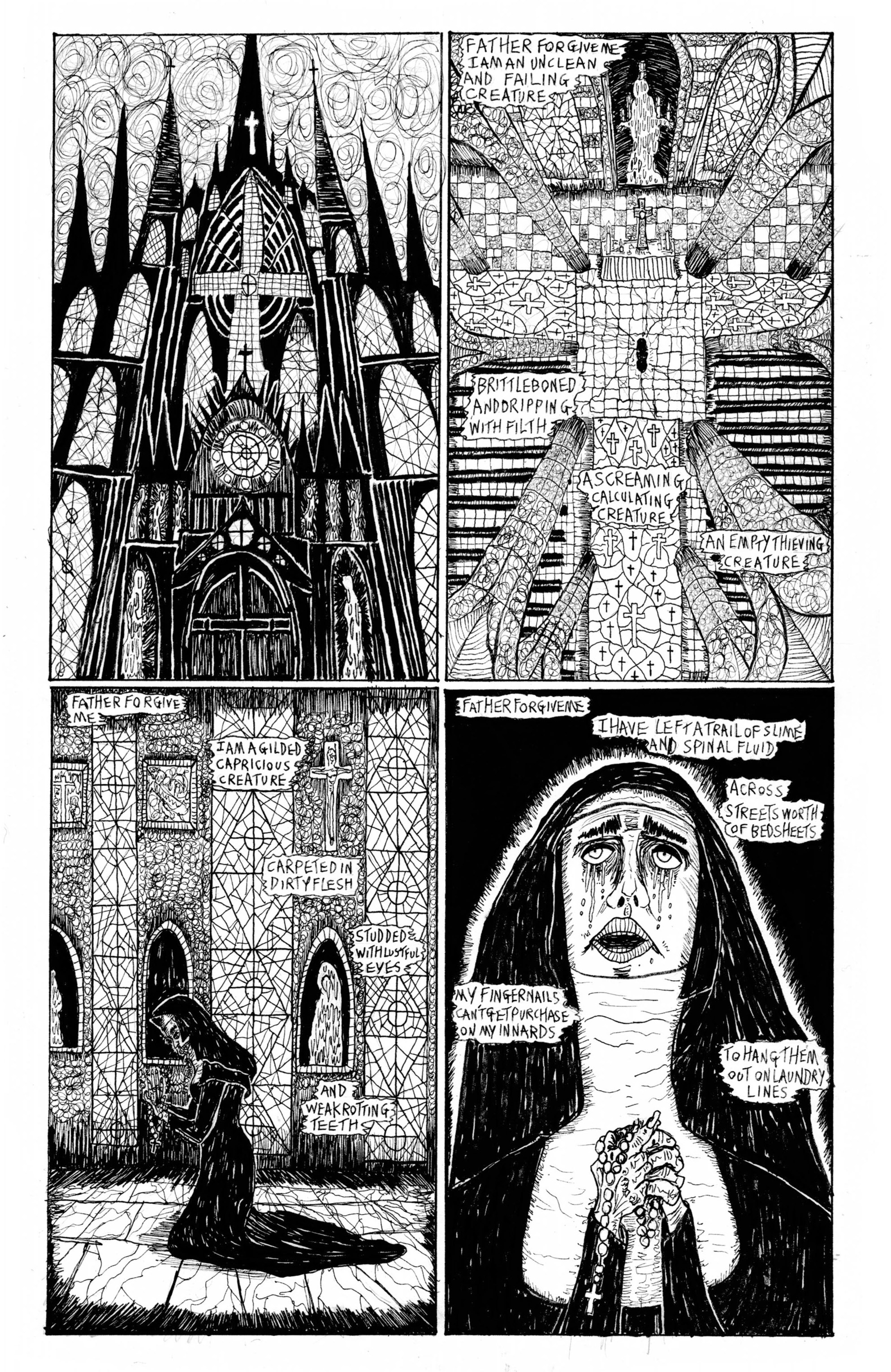 Read online Razorblades: The Horror Magazine comic -  Issue #4 - 24