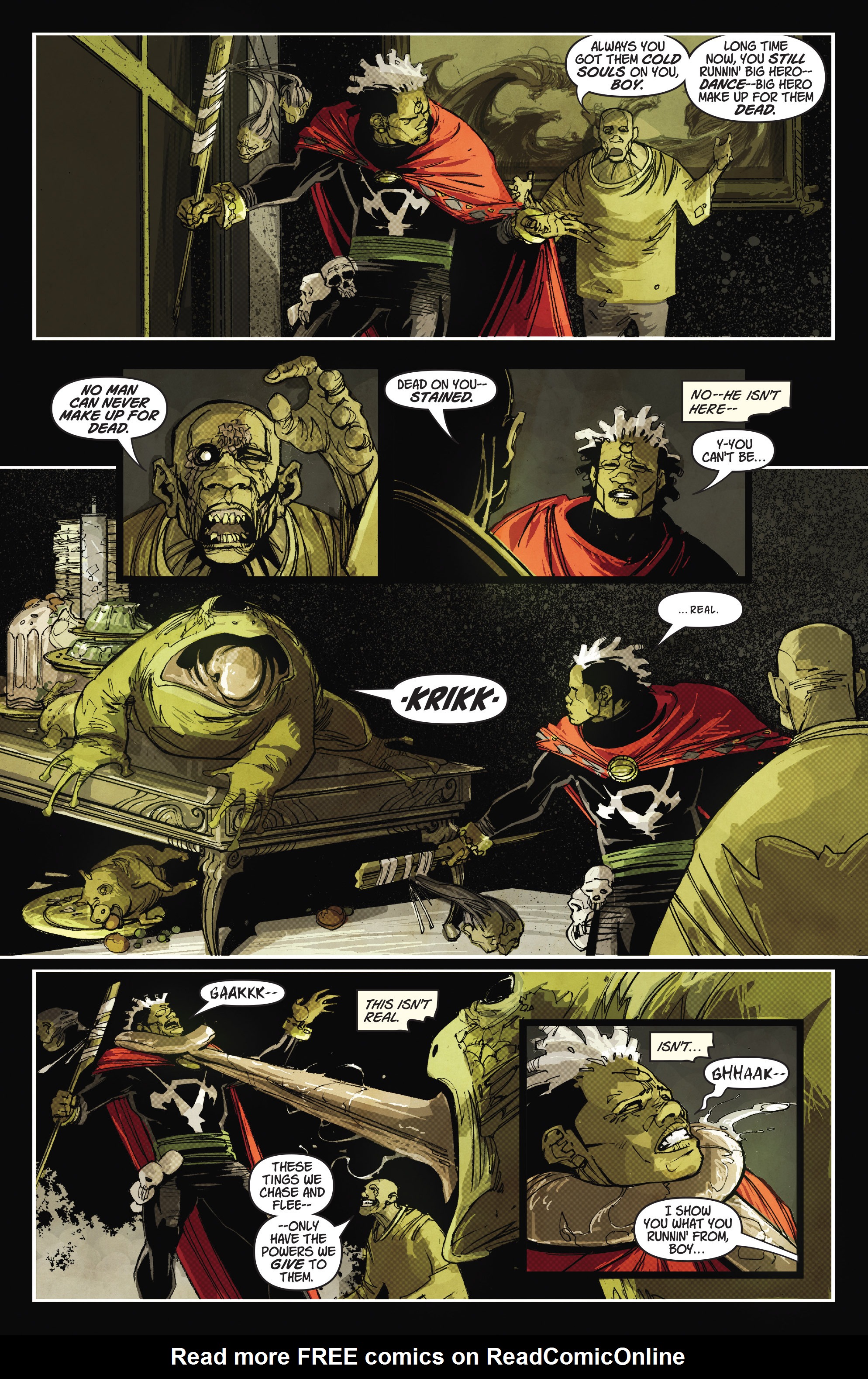 Read online Doctor Voodoo: Avenger of the Supernatural comic -  Issue # _TPB (Part 1) - 38