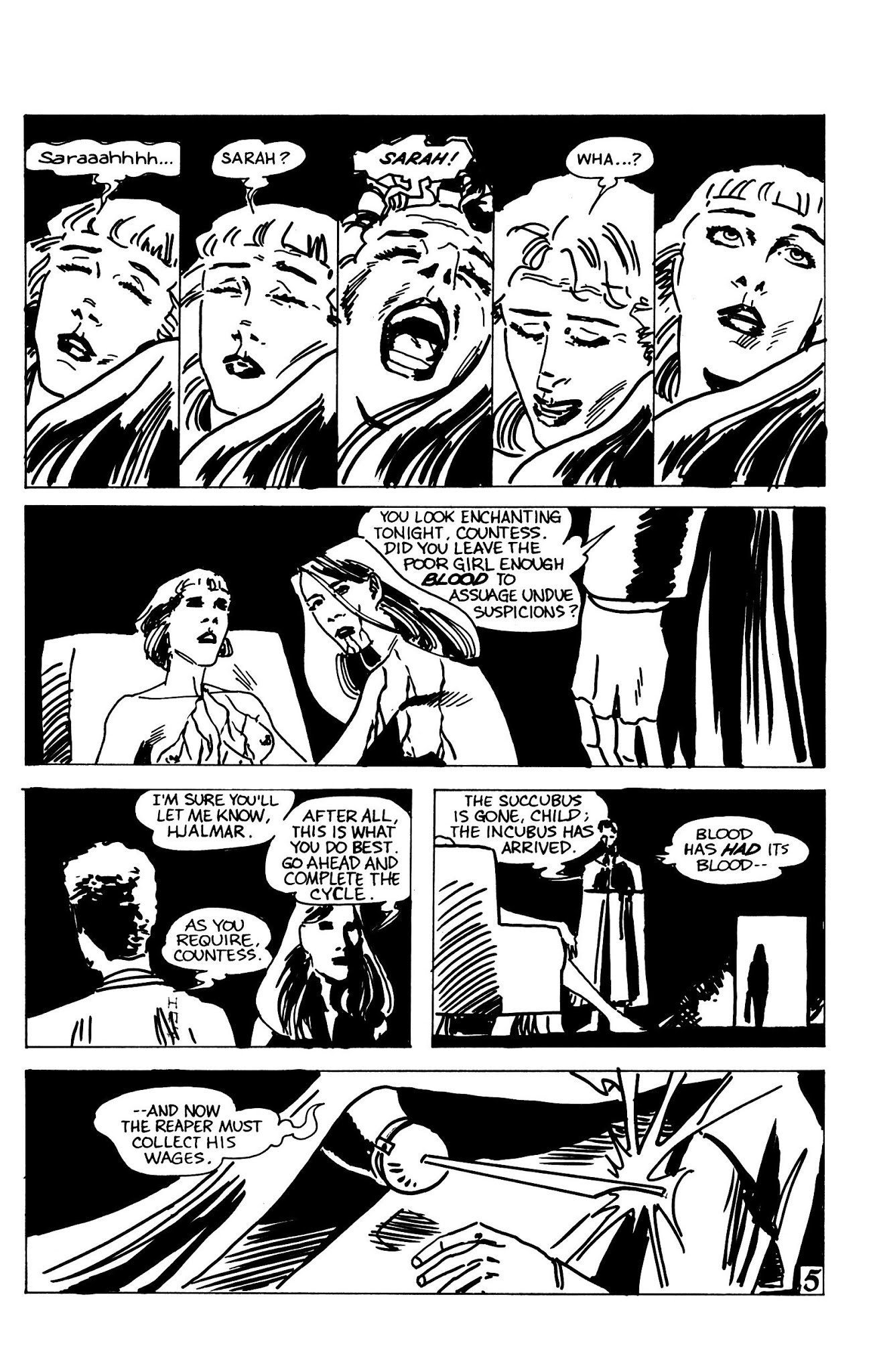 Read online Carmilla comic -  Issue #4 - 9