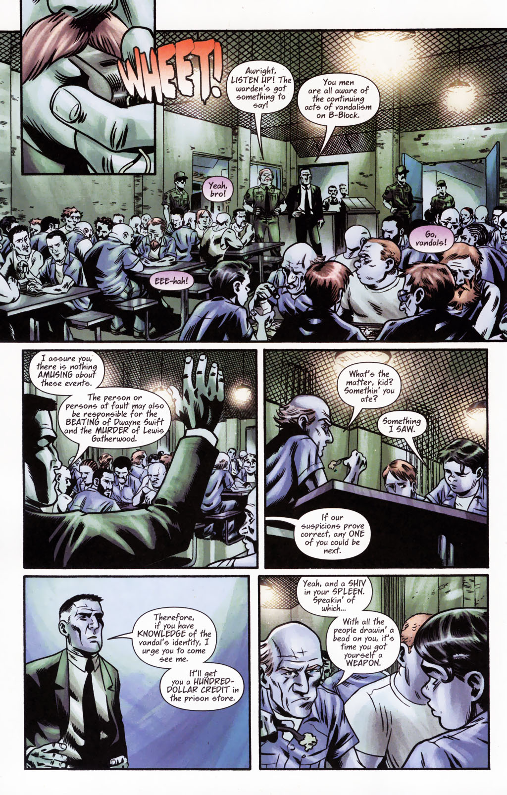 Read online Hard Time comic -  Issue #5 - 10