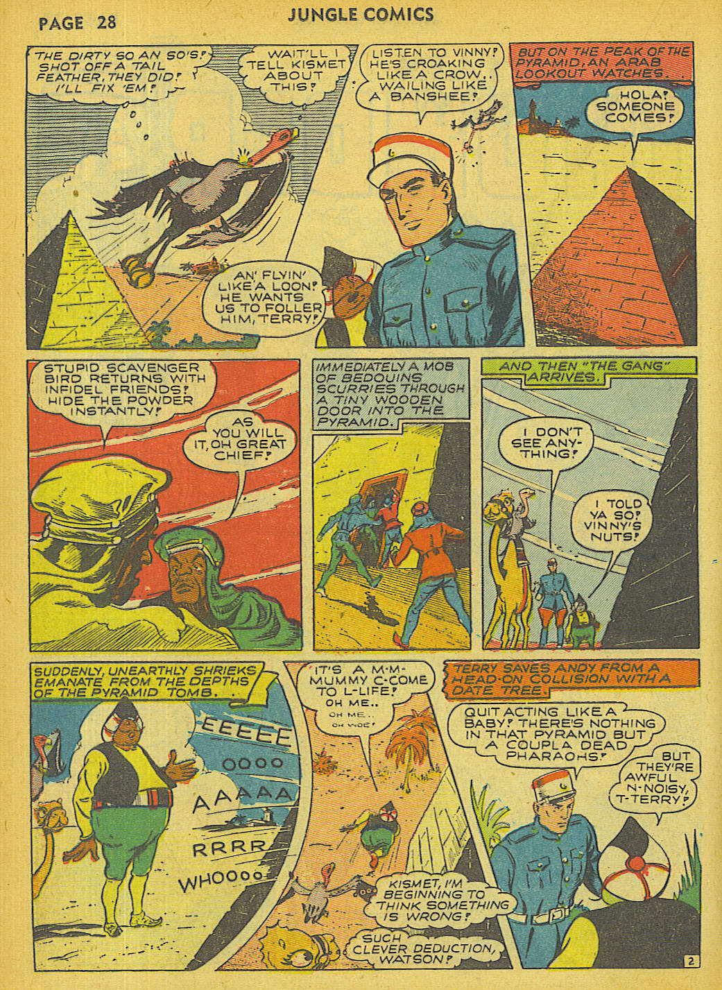 Read online Jungle Comics comic -  Issue #27 - 30