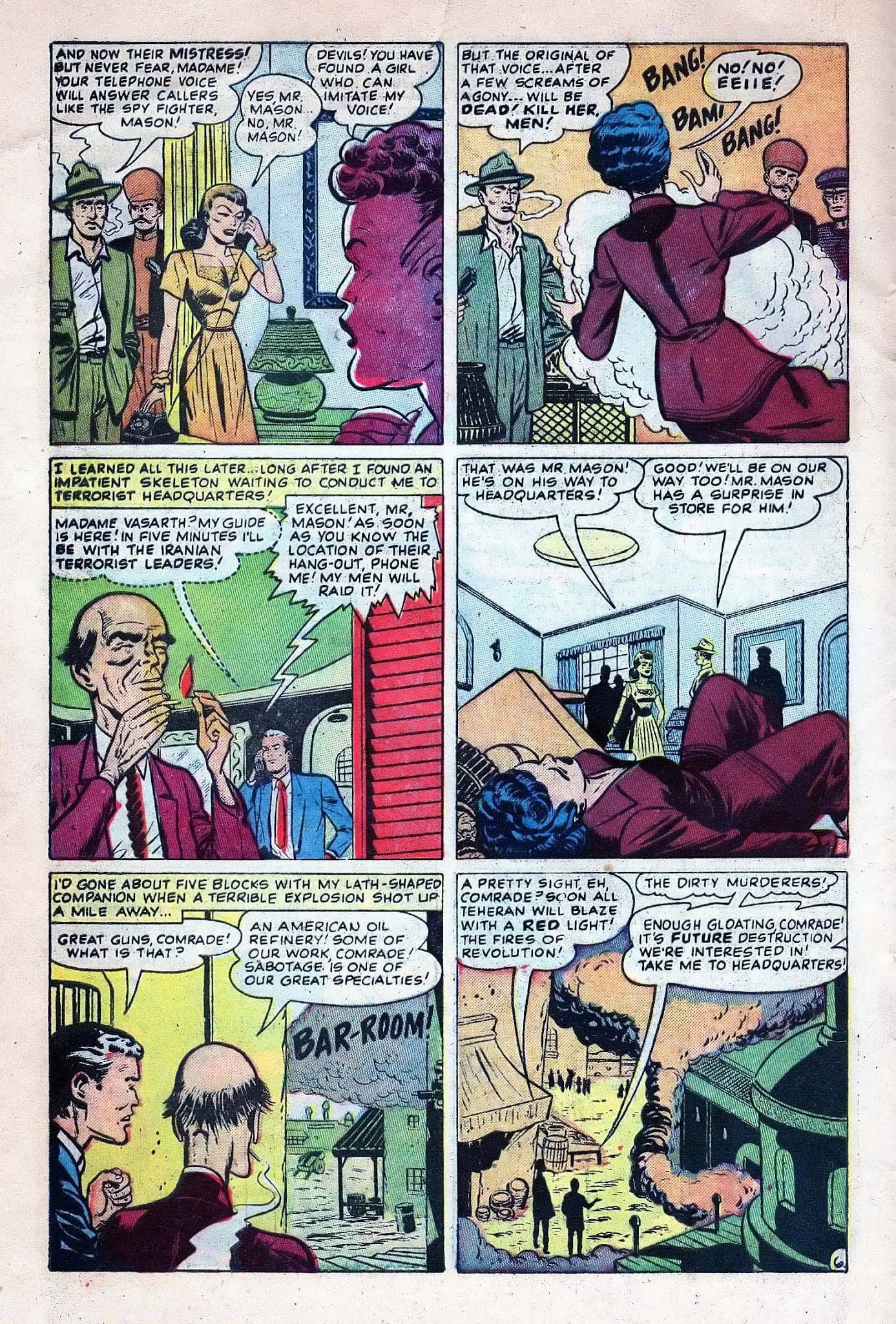 Read online Spy Fighters comic -  Issue #6 - 8