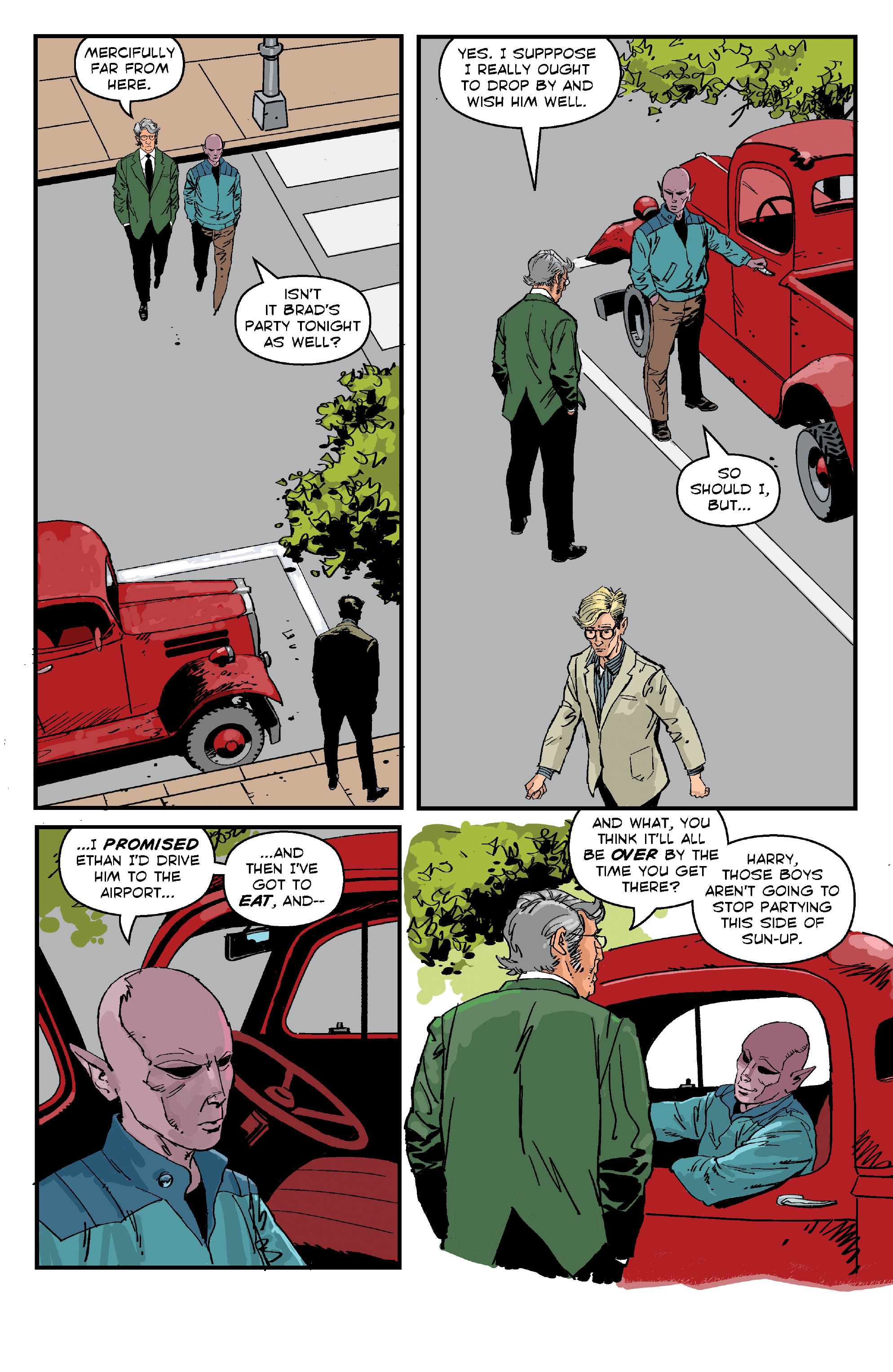 Read online Resident Alien: Your Ride's Here comic -  Issue #2 - 9