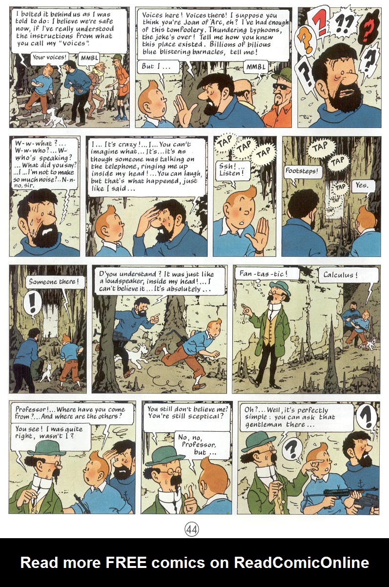 Read online The Adventures of Tintin comic -  Issue #22 - 45